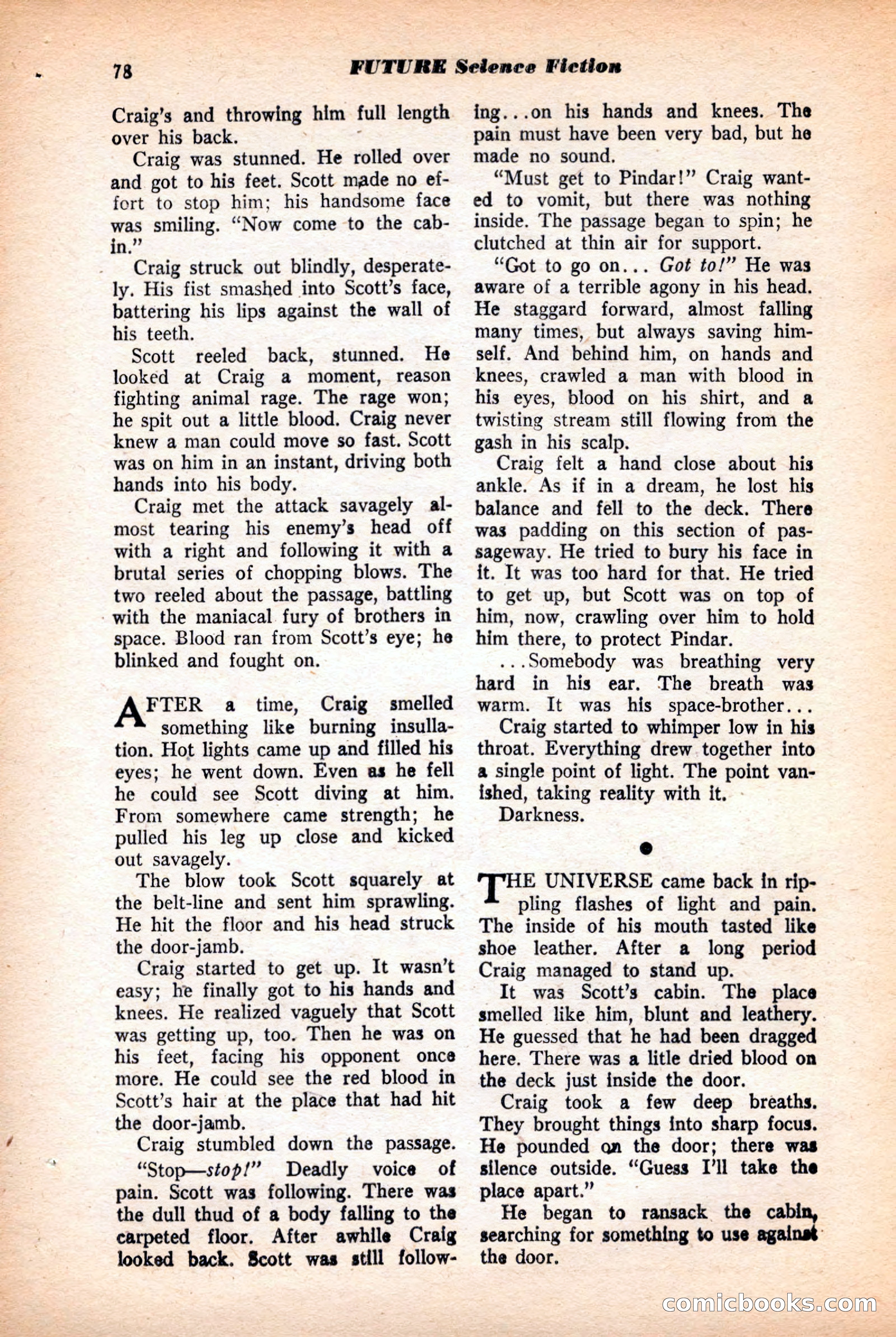 Future Science Fiction, May 1952 — page 78 of 100