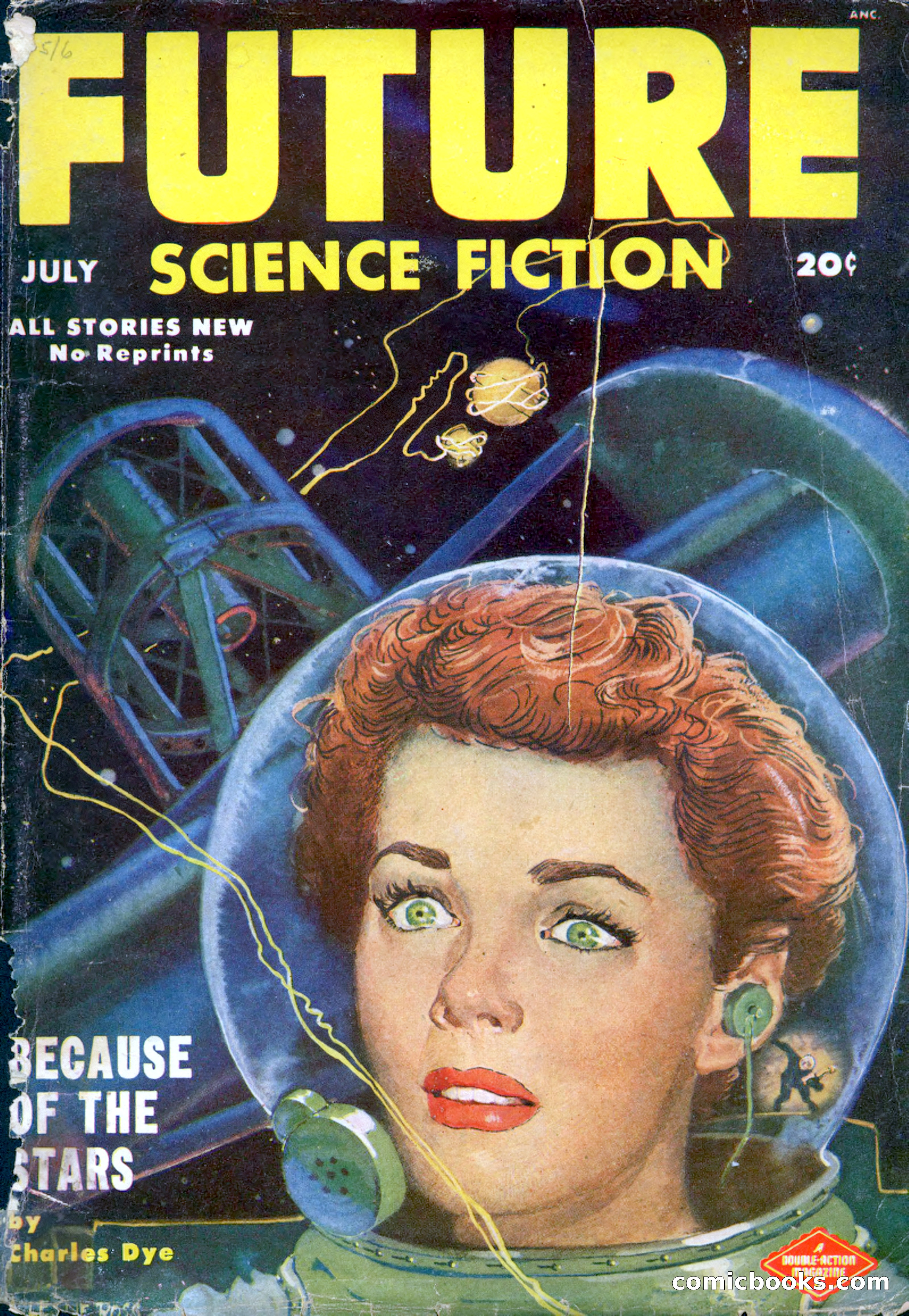Future Science Fiction, July 1952 — page 1 of 100