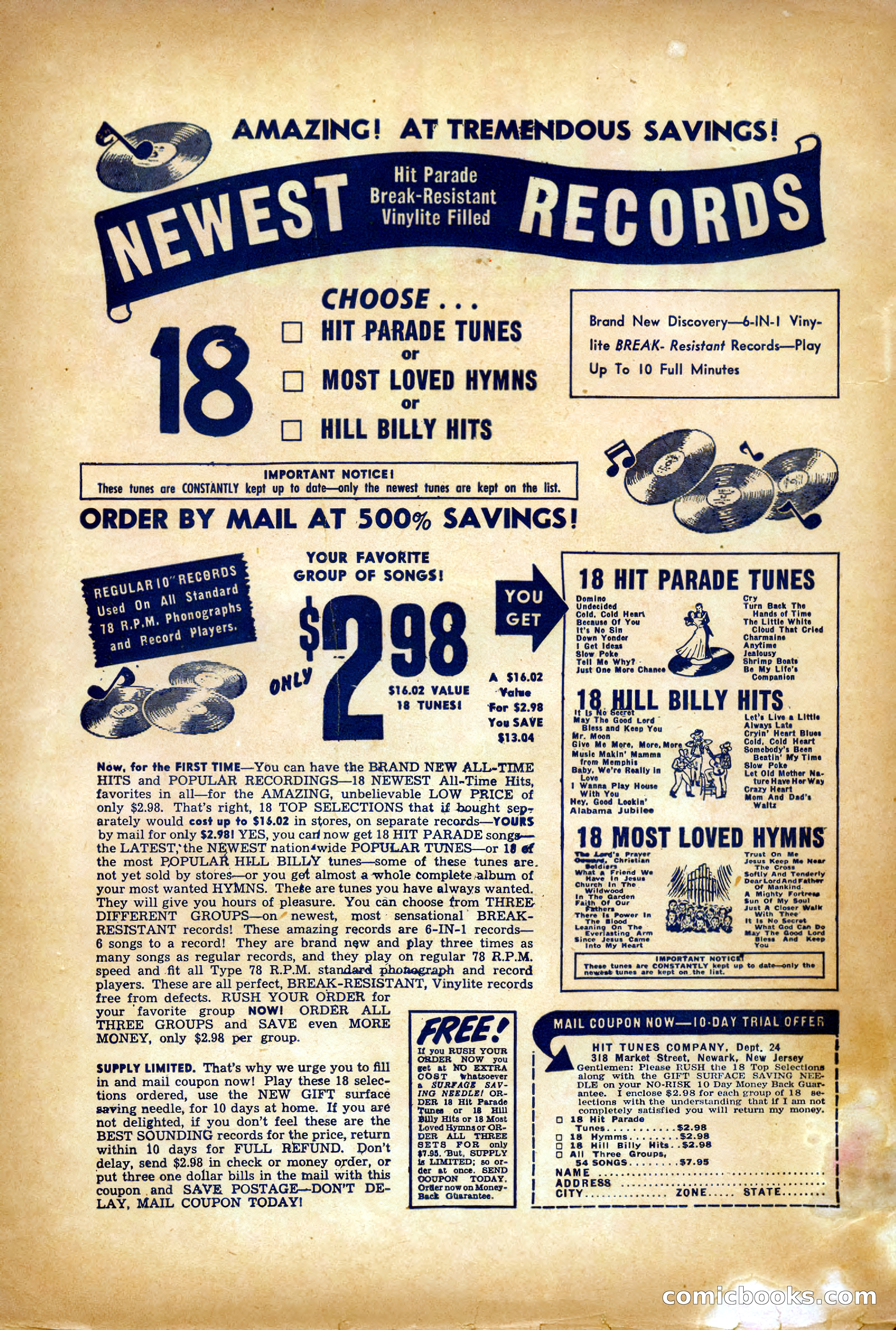 Future Science Fiction, July 1952 — page 2 of 100