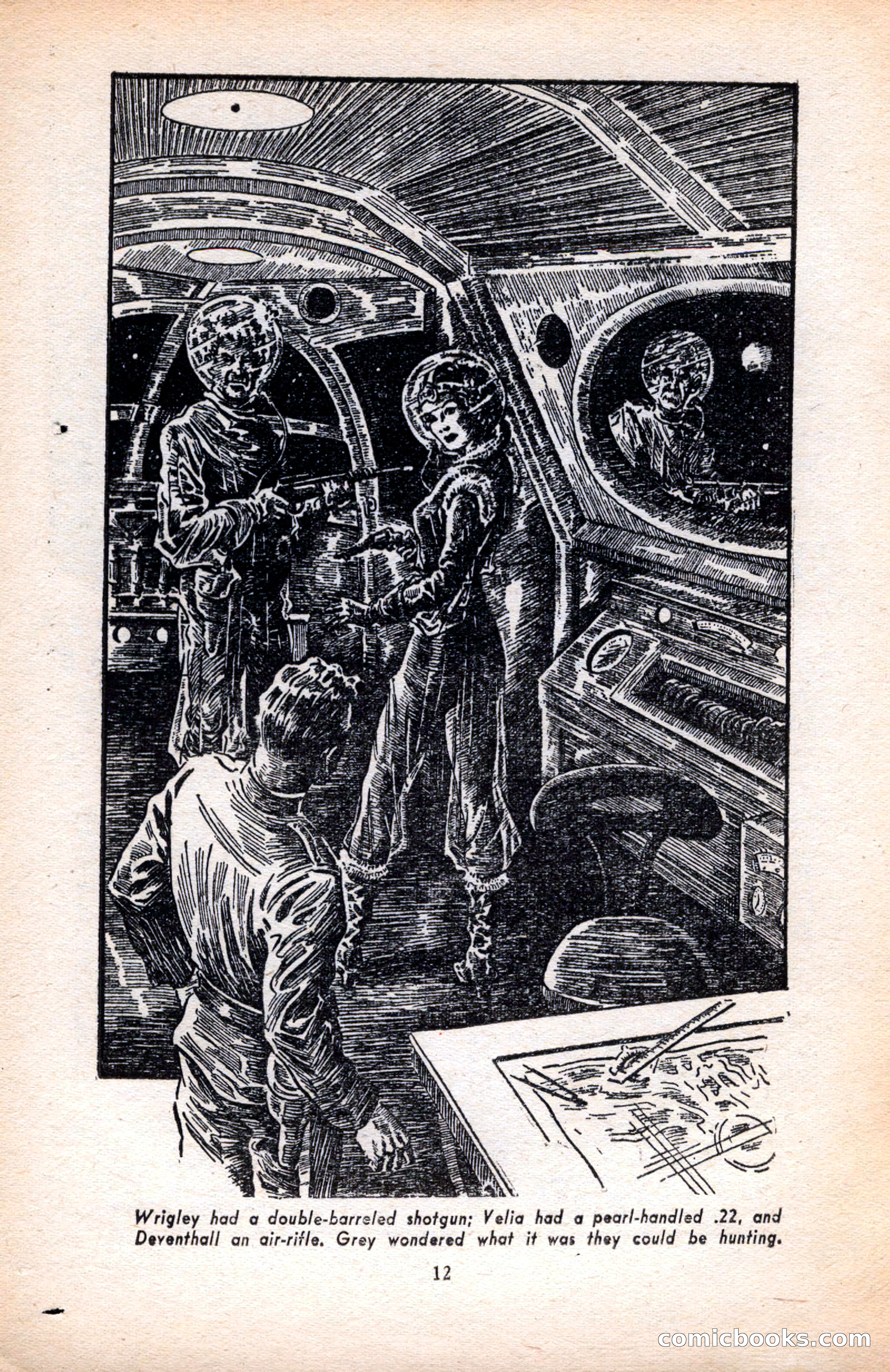 Future Science Fiction, July 1952 — page 12 of 100