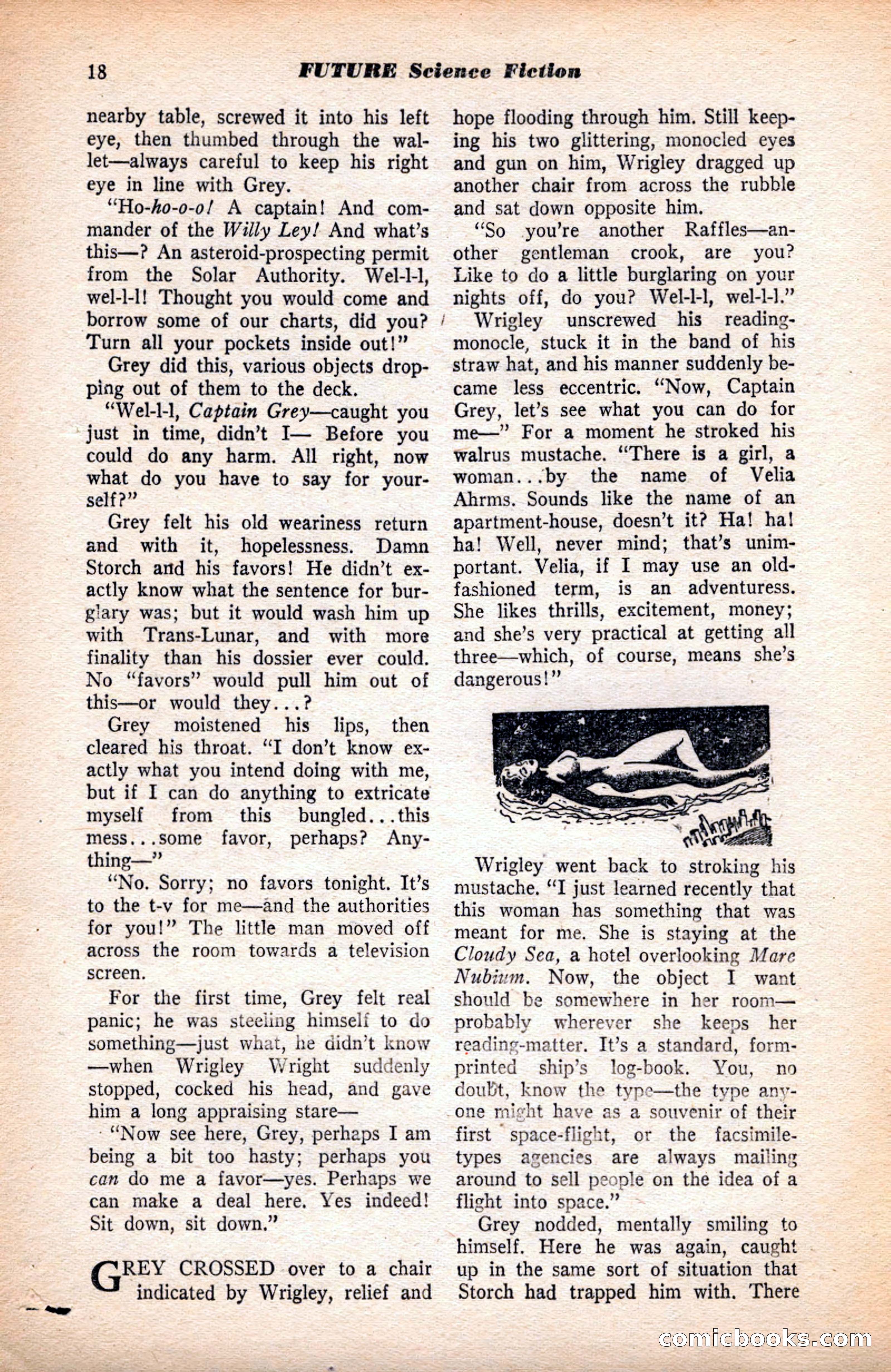 Future Science Fiction, July 1952 — page 18 of 100