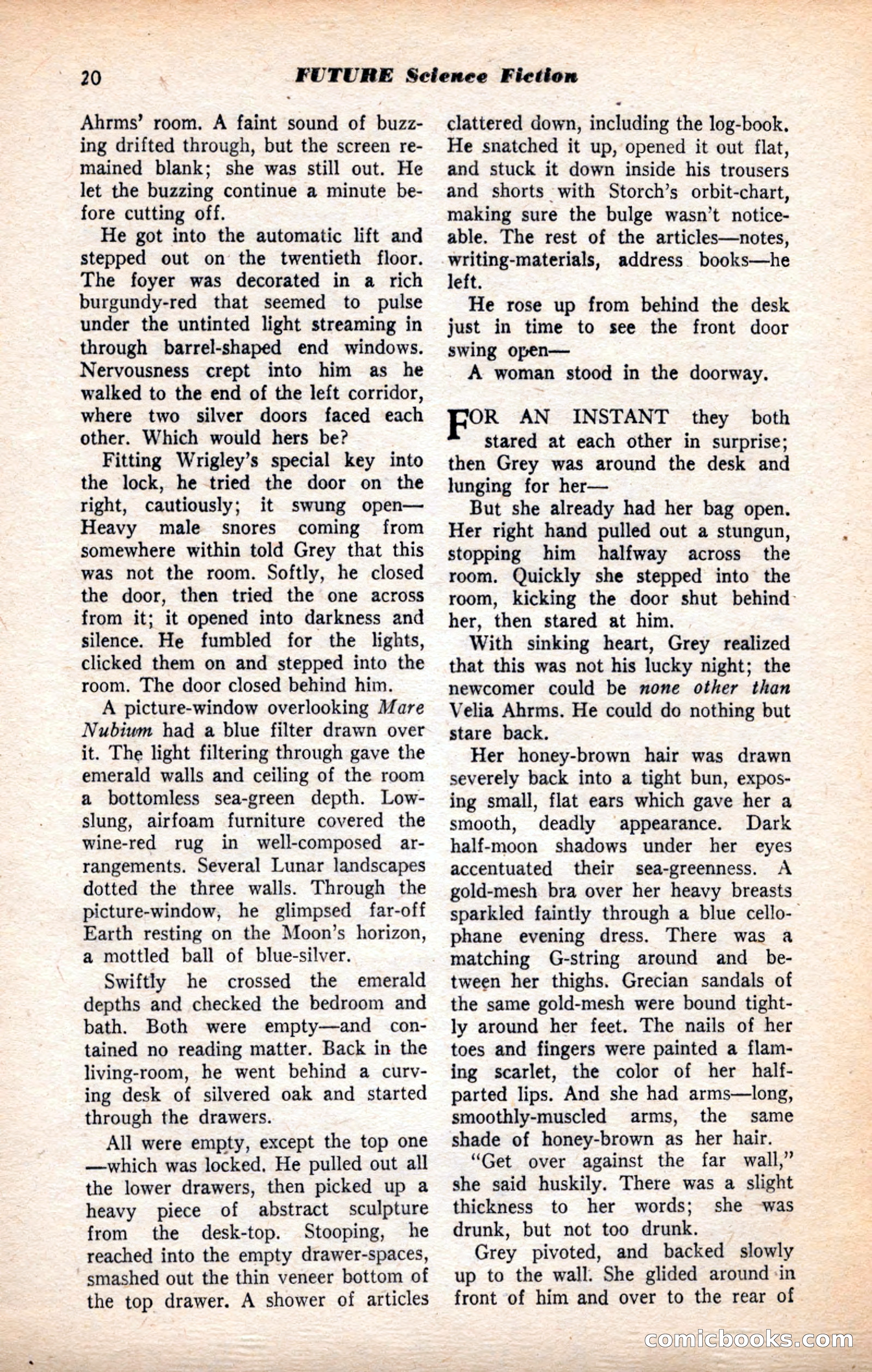 Future Science Fiction, July 1952 — page 20 of 100