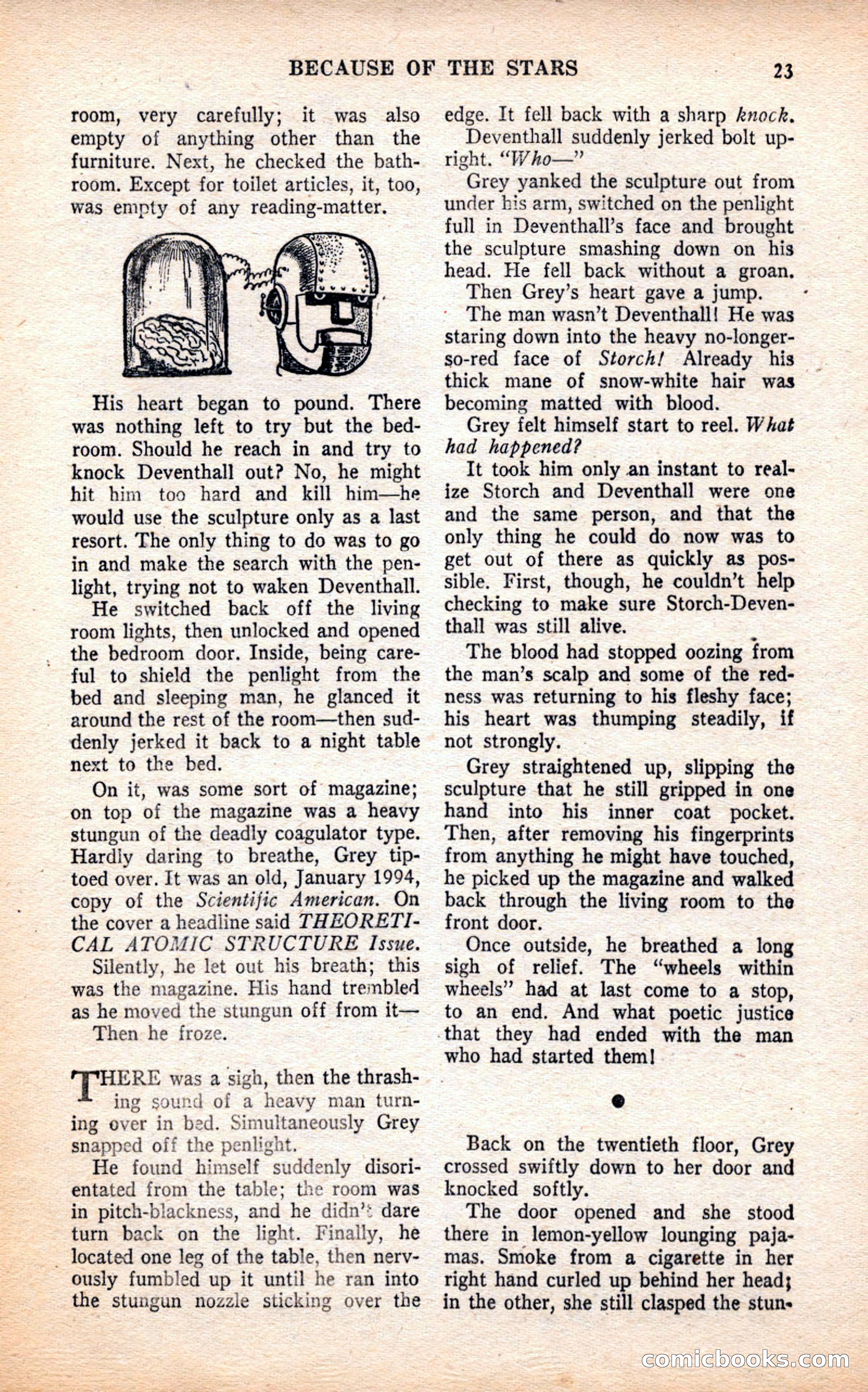 Future Science Fiction, July 1952 — page 23 of 100