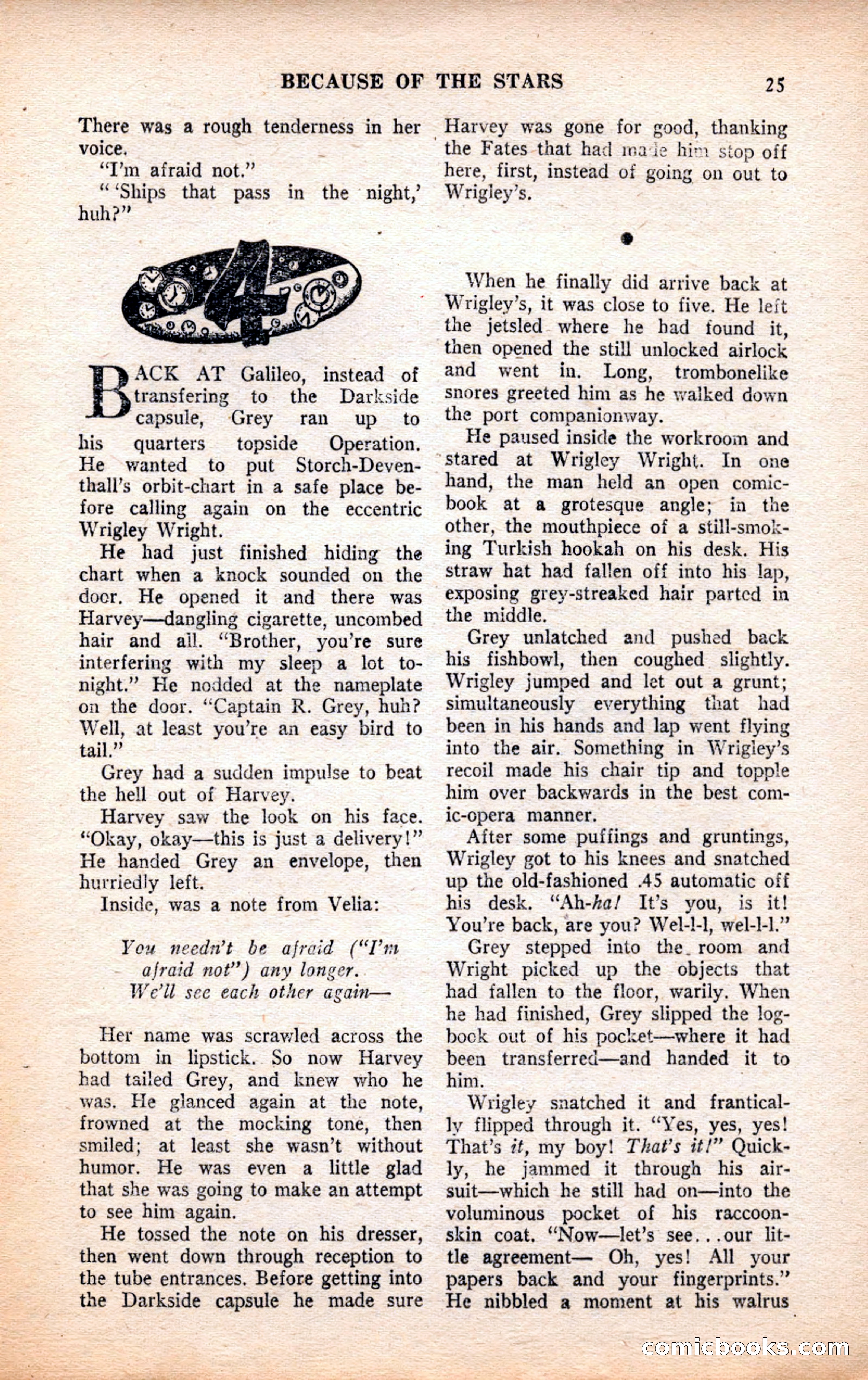 Future Science Fiction, July 1952 — page 25 of 100