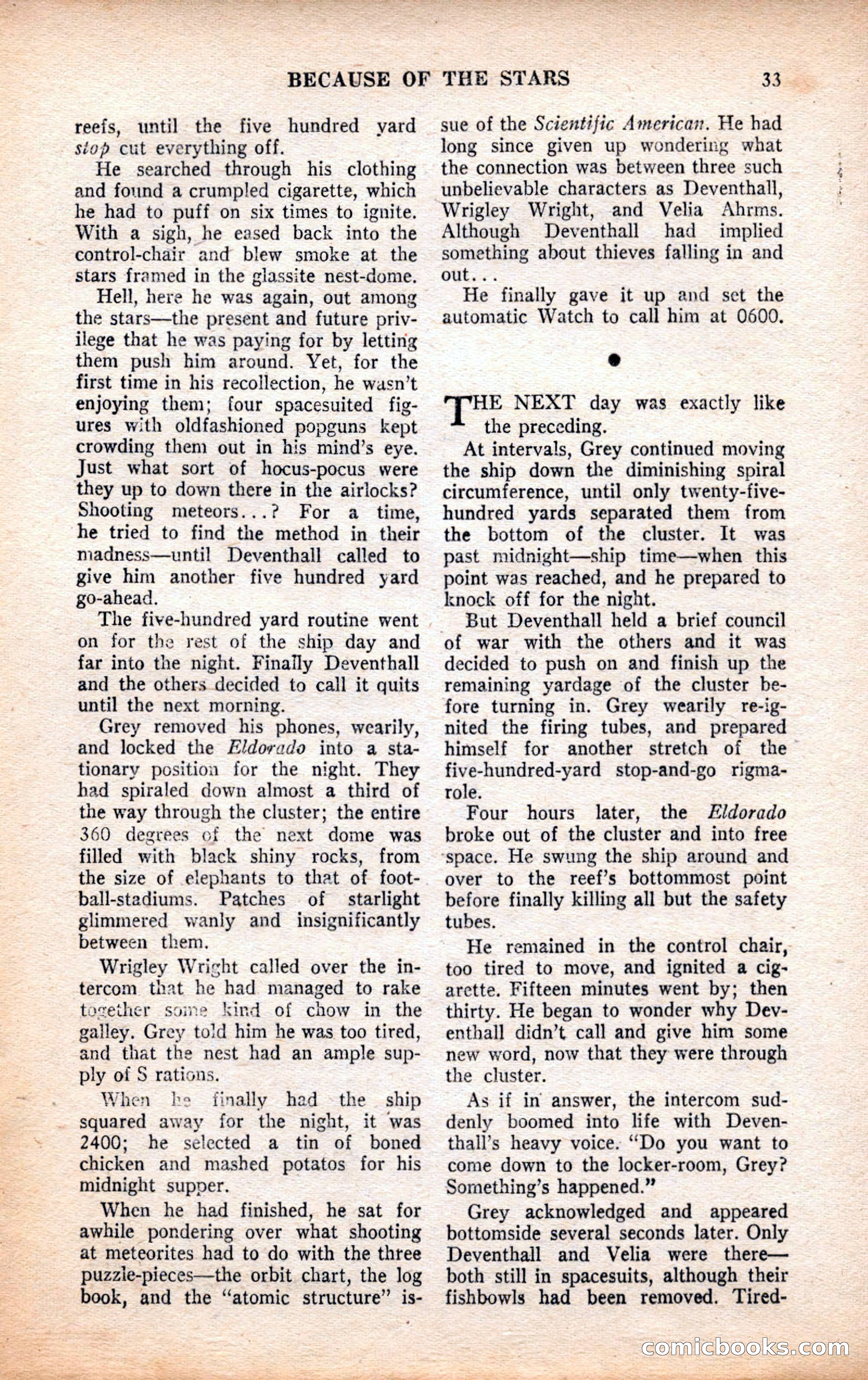 Future Science Fiction, July 1952 — page 33 of 100
