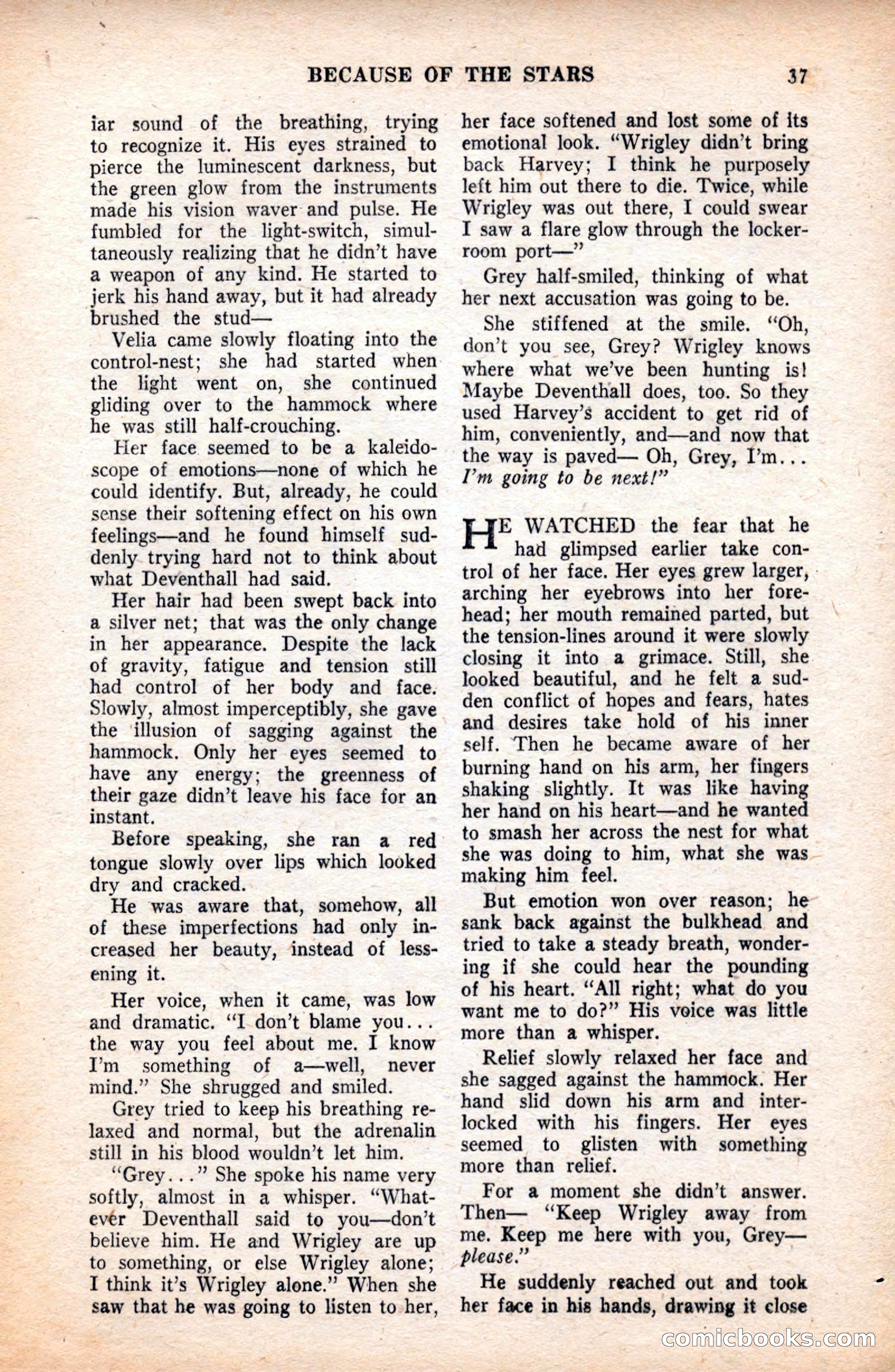 Future Science Fiction, July 1952 — page 37 of 100