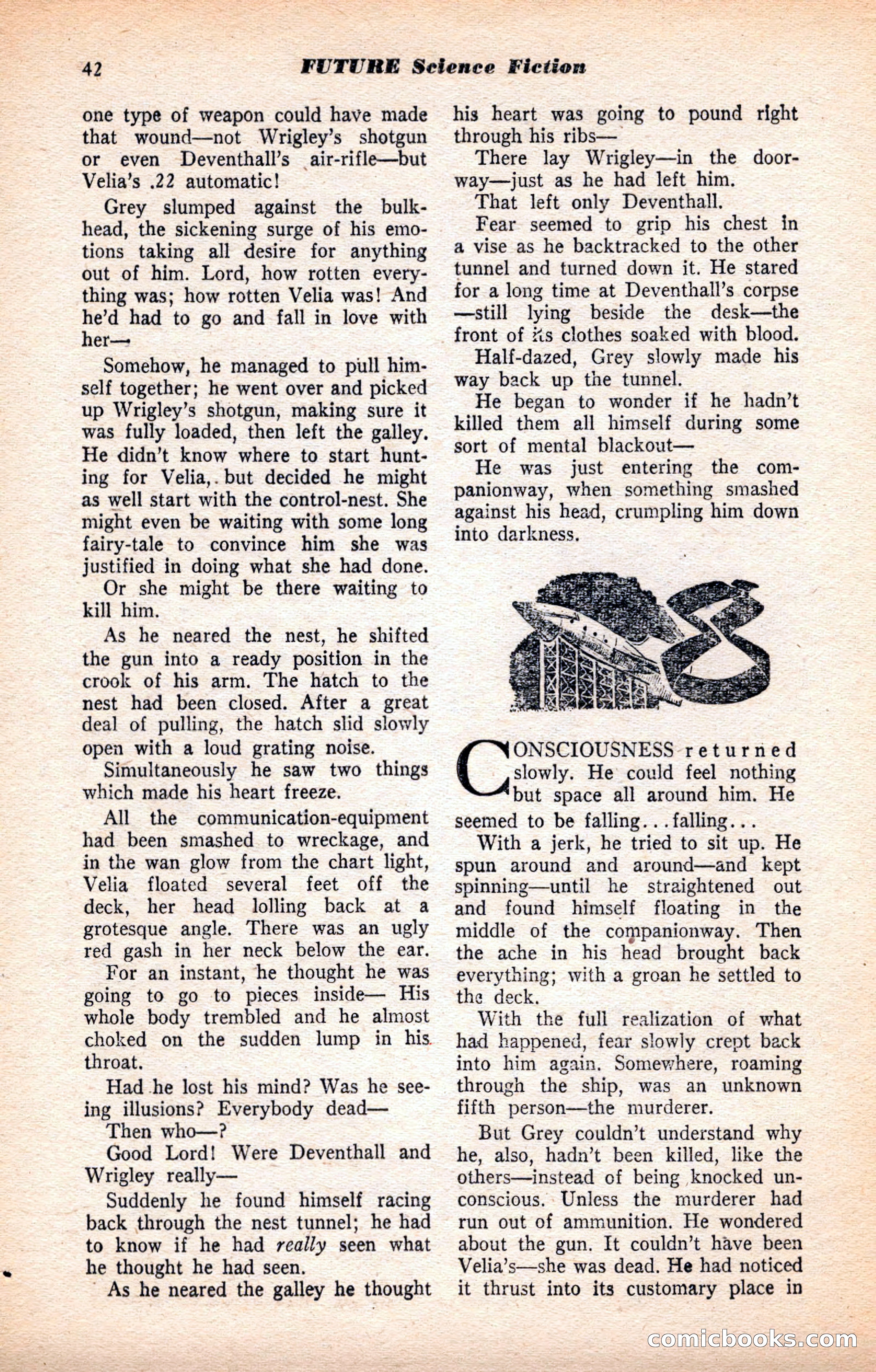 Future Science Fiction, July 1952 — page 42 of 100