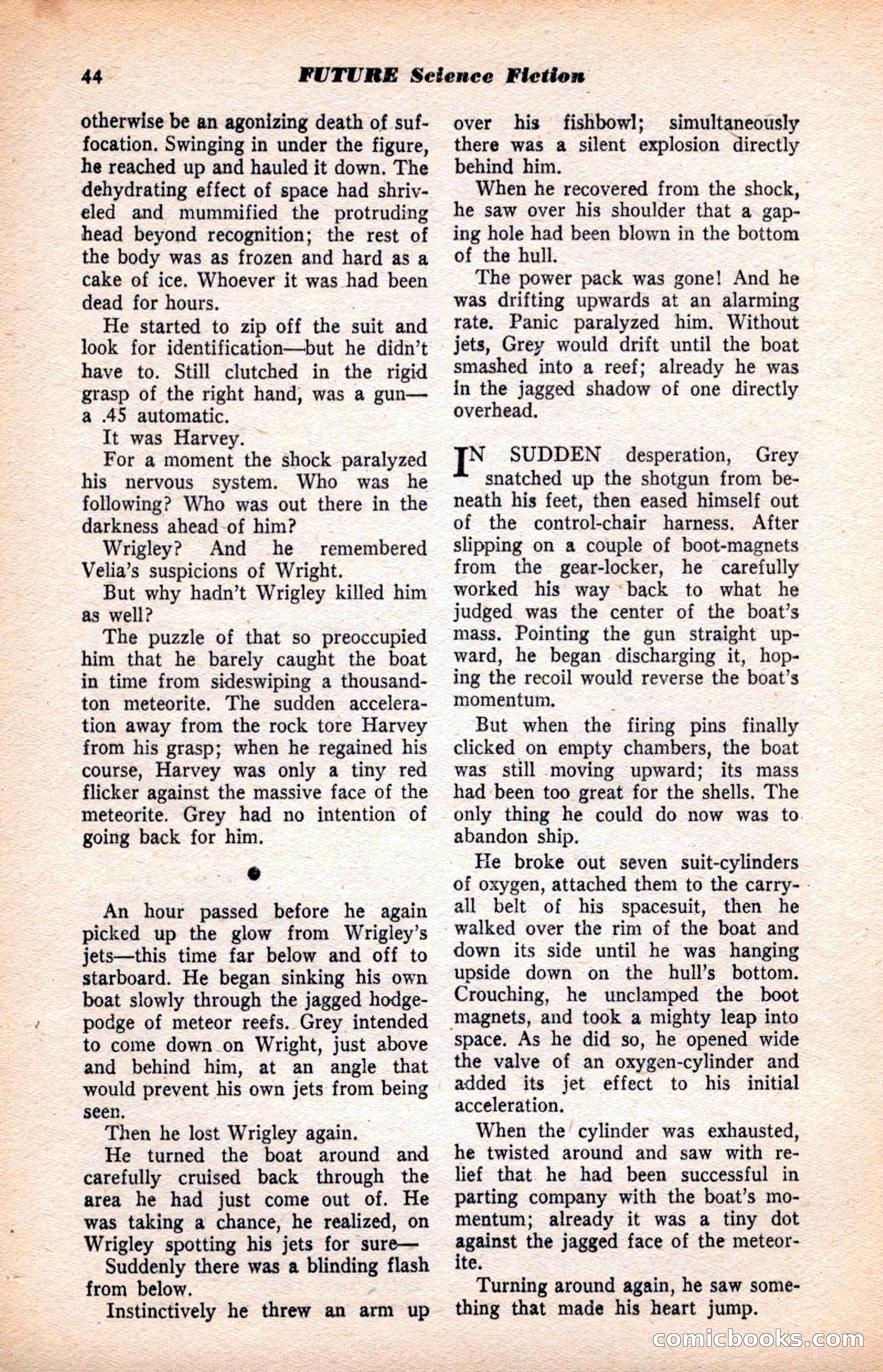 Future Science Fiction, July 1952 — page 44 of 100