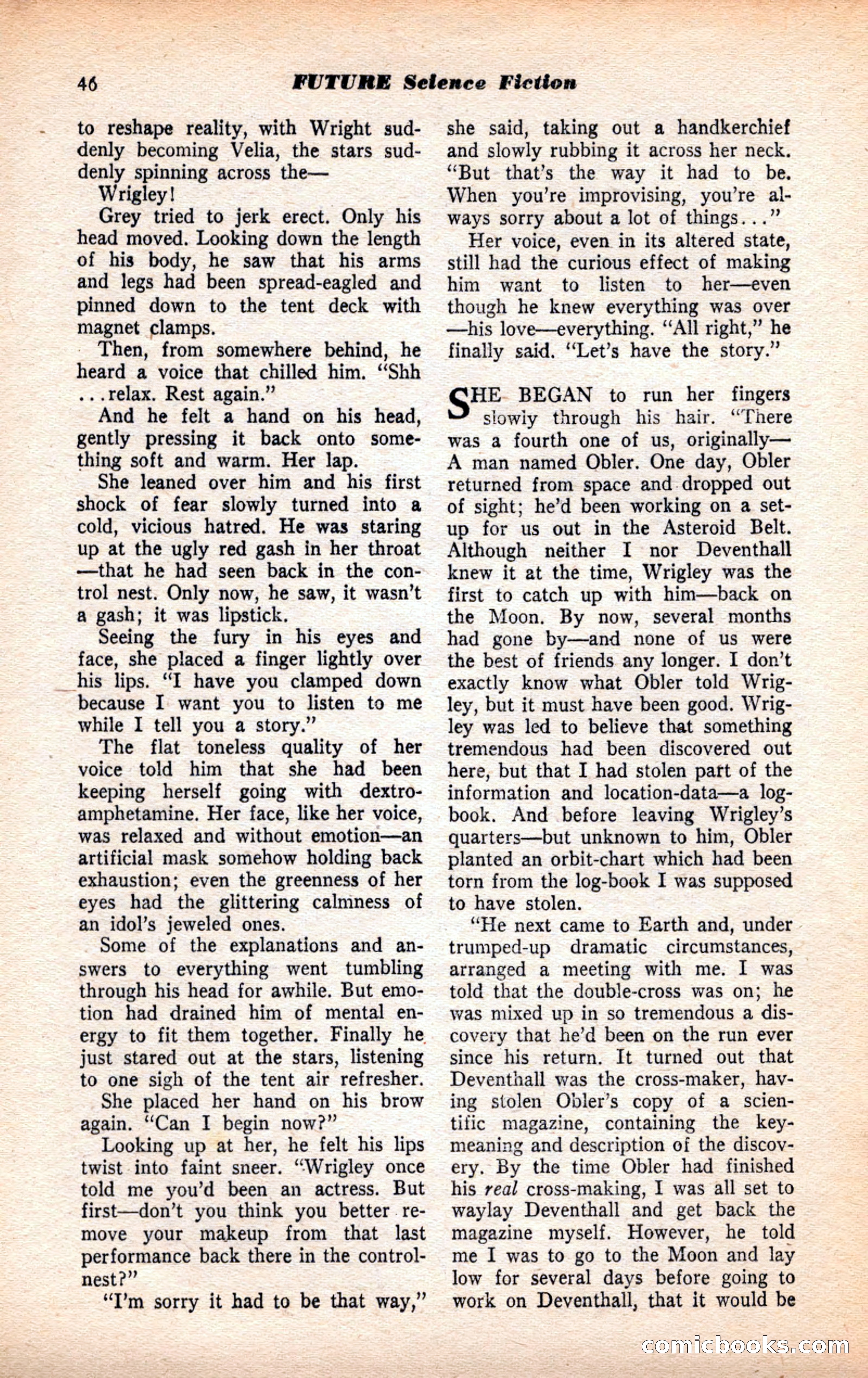 Future Science Fiction, July 1952 — page 46 of 100