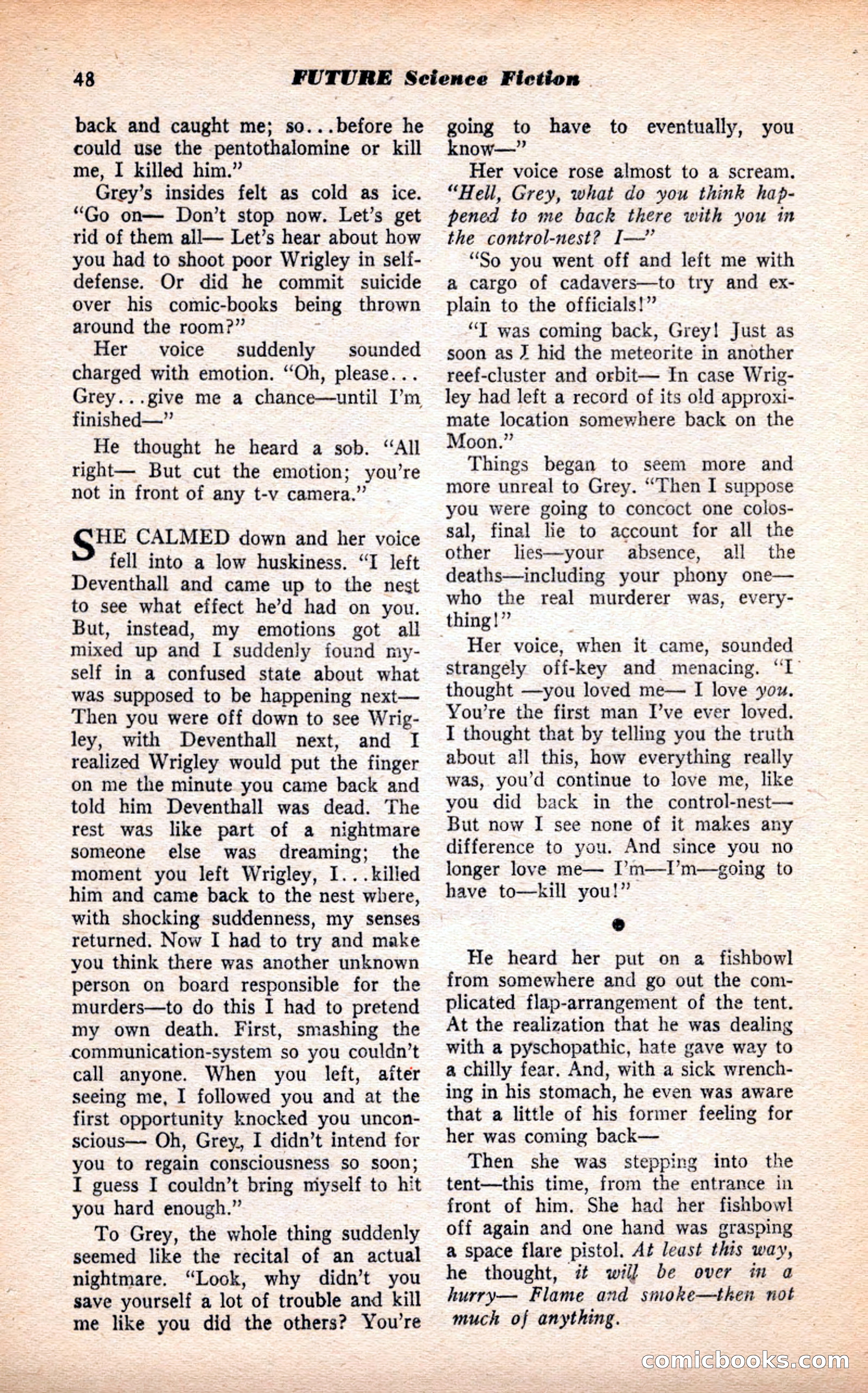 Future Science Fiction, July 1952 — page 48 of 100