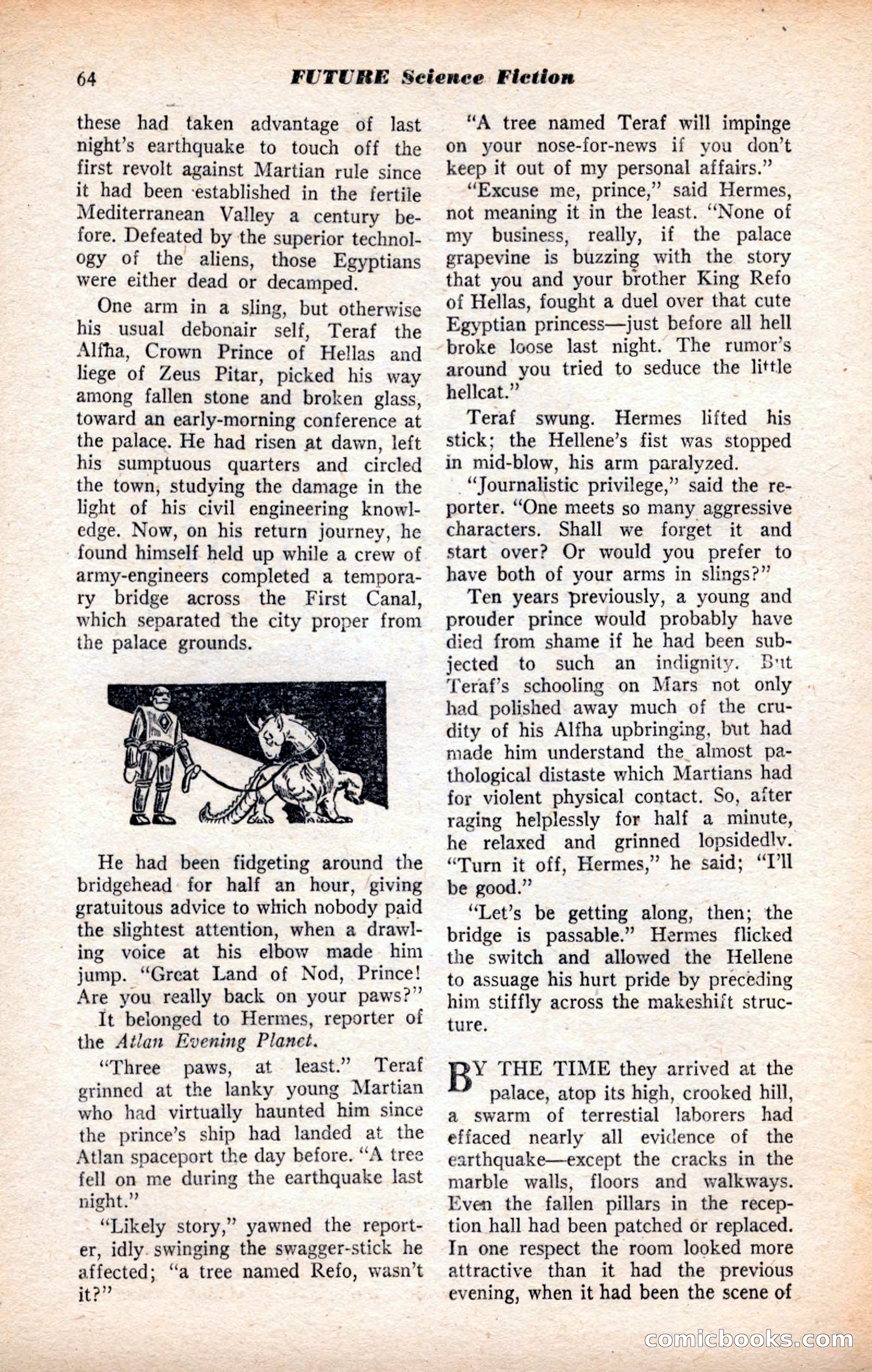 Future Science Fiction, July 1952 — page 64 of 100