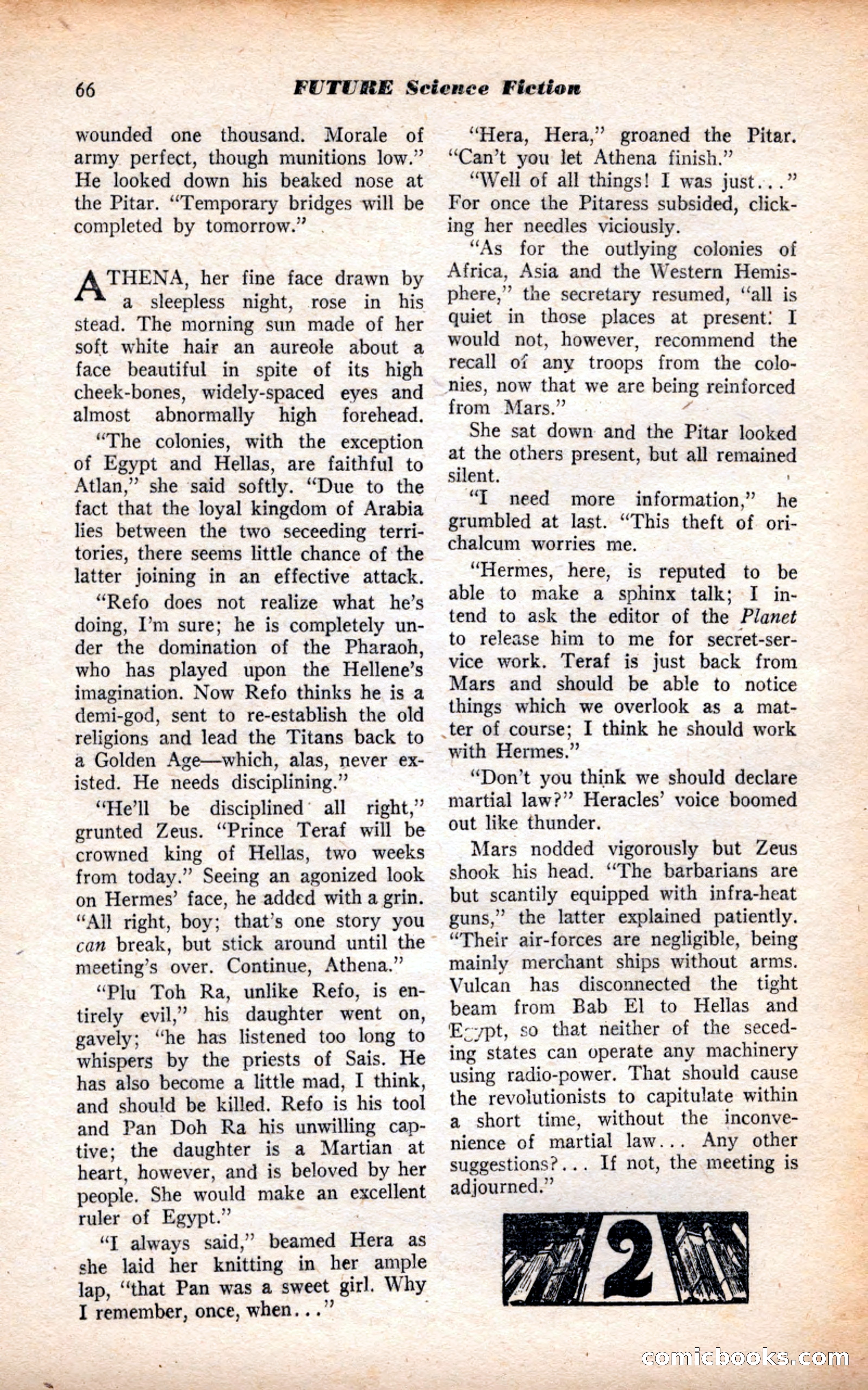 Future Science Fiction, July 1952 — page 66 of 100