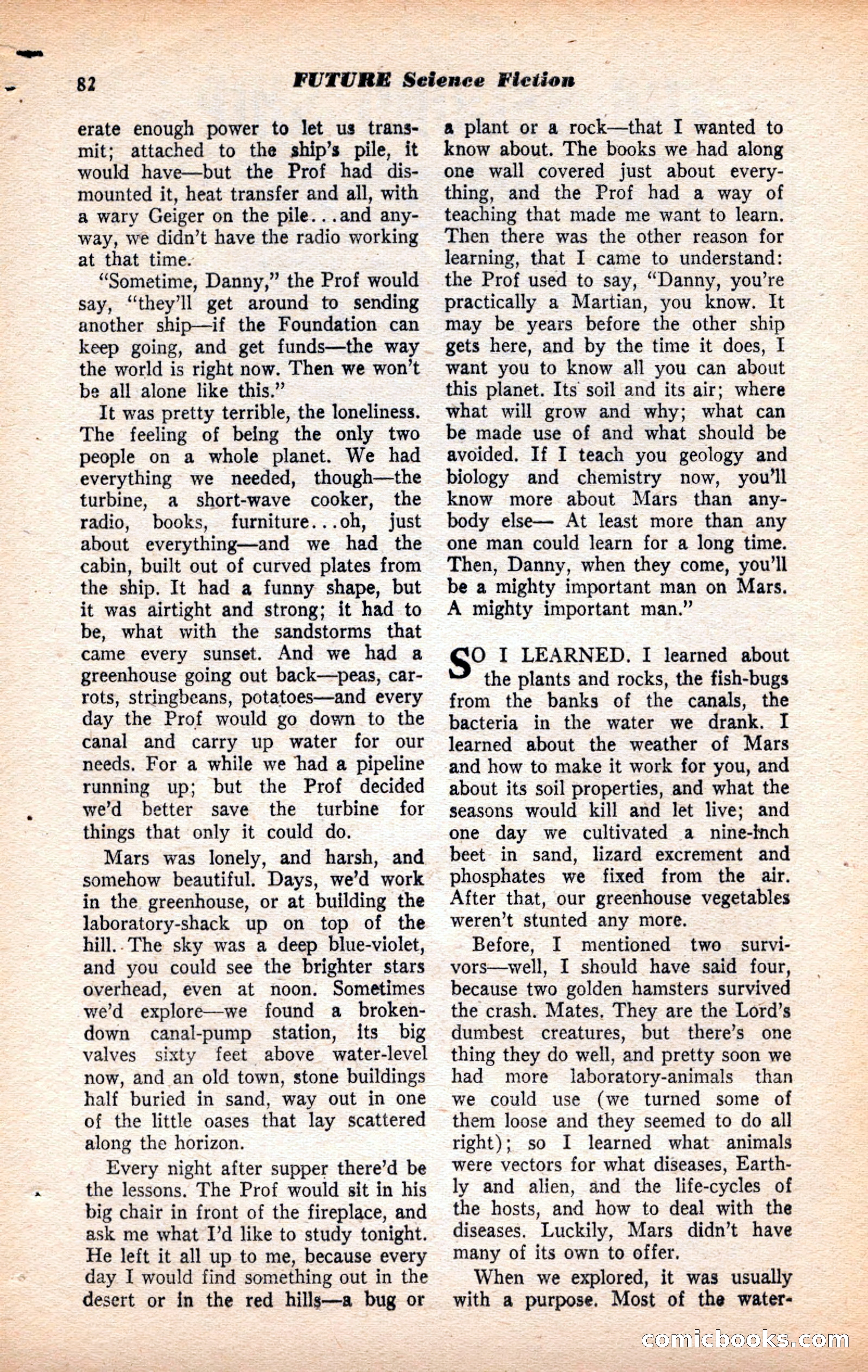 Future Science Fiction, July 1952 — page 82 of 100