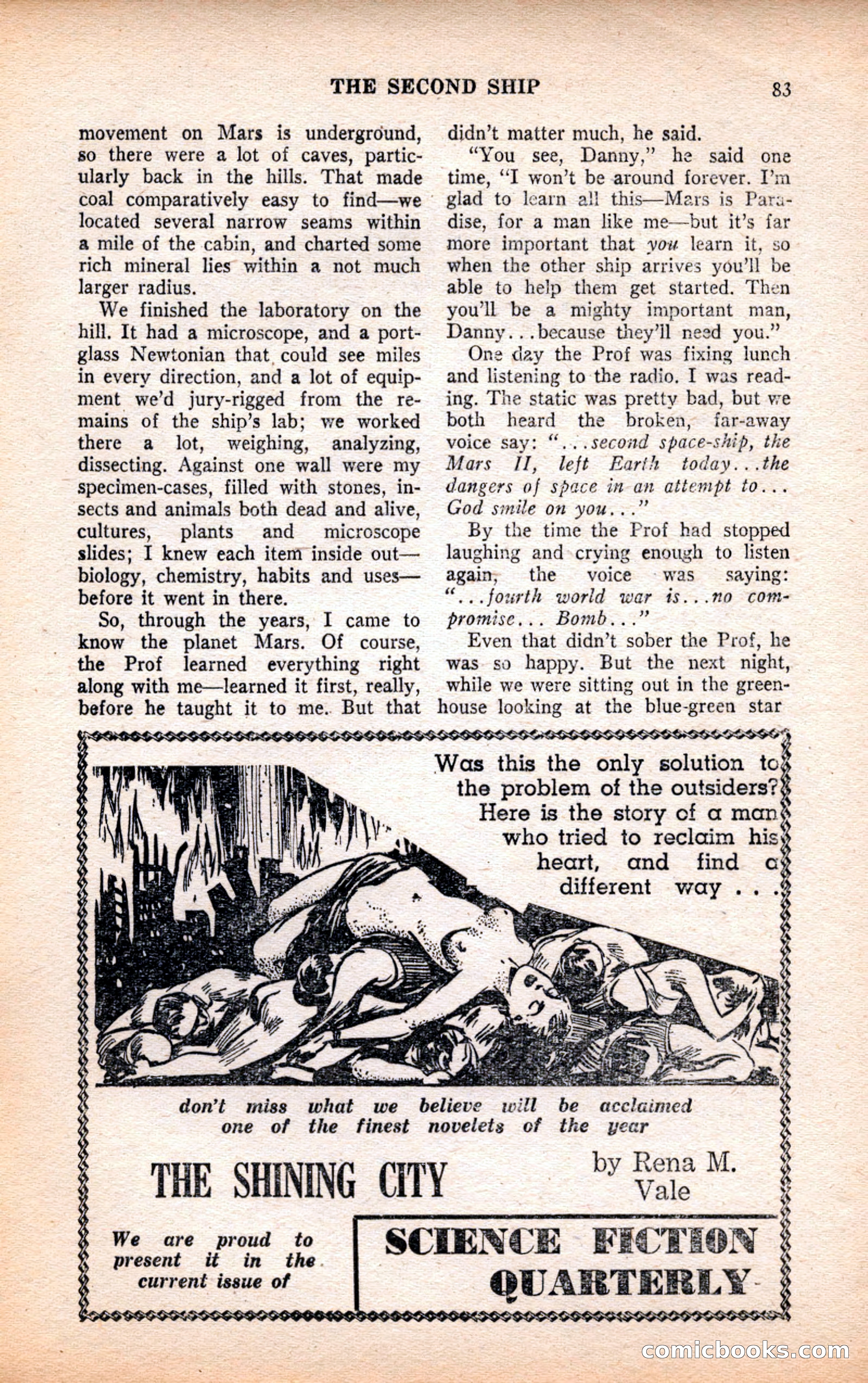 Future Science Fiction, July 1952 — page 83 of 100