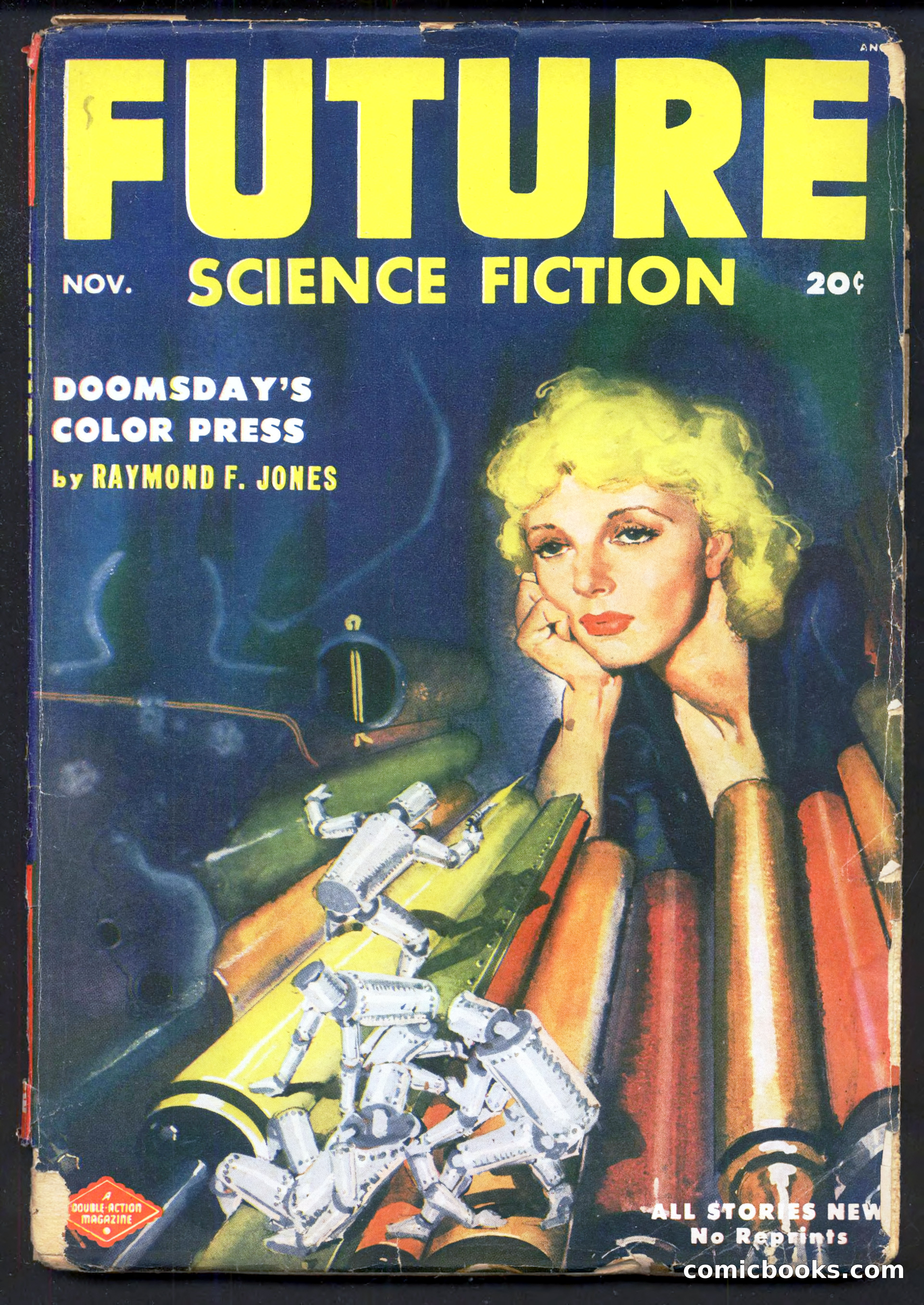 Future Science Fiction, November 1952 — page 1 of 96