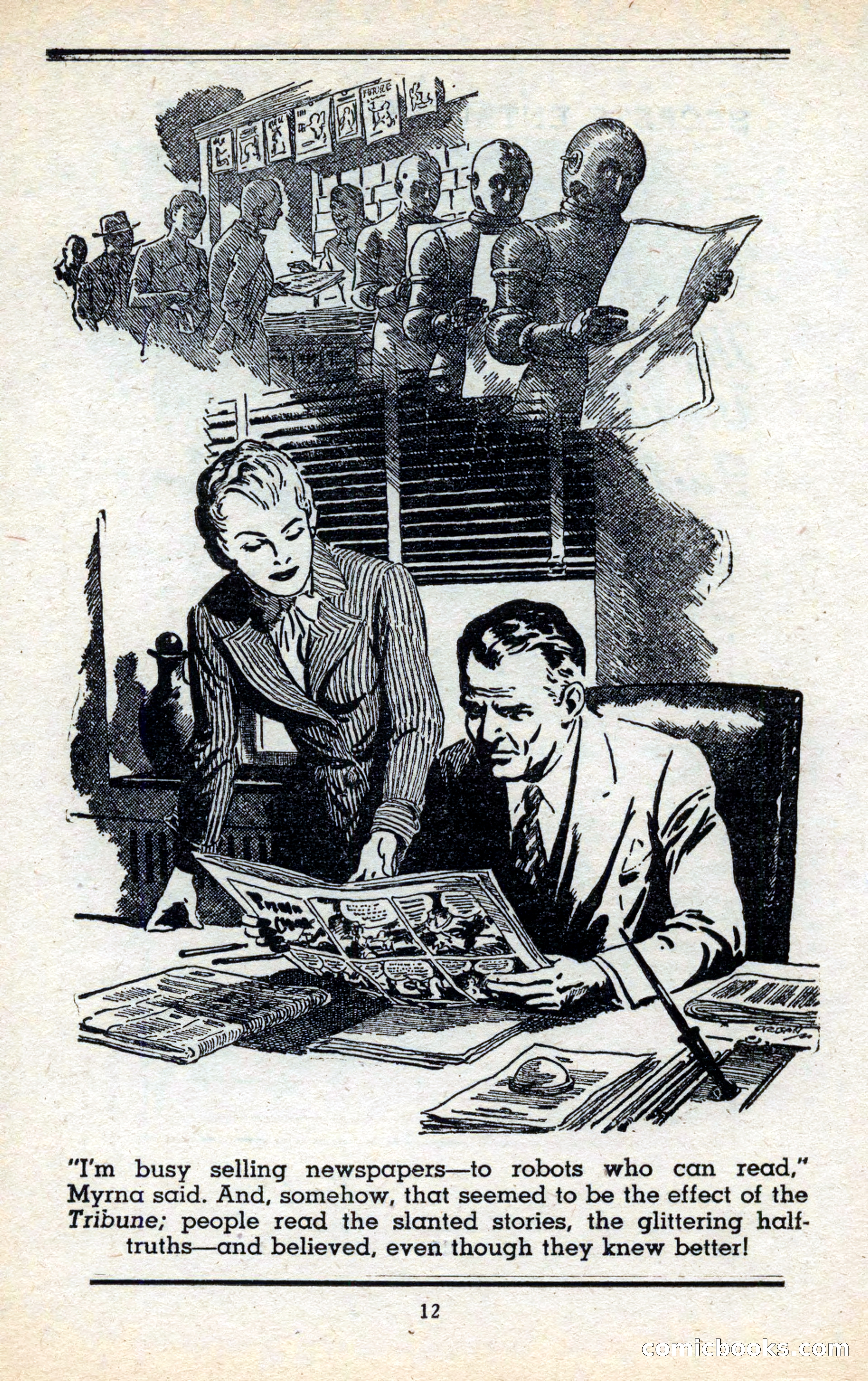 Future Science Fiction, November 1952 — page 12 of 96