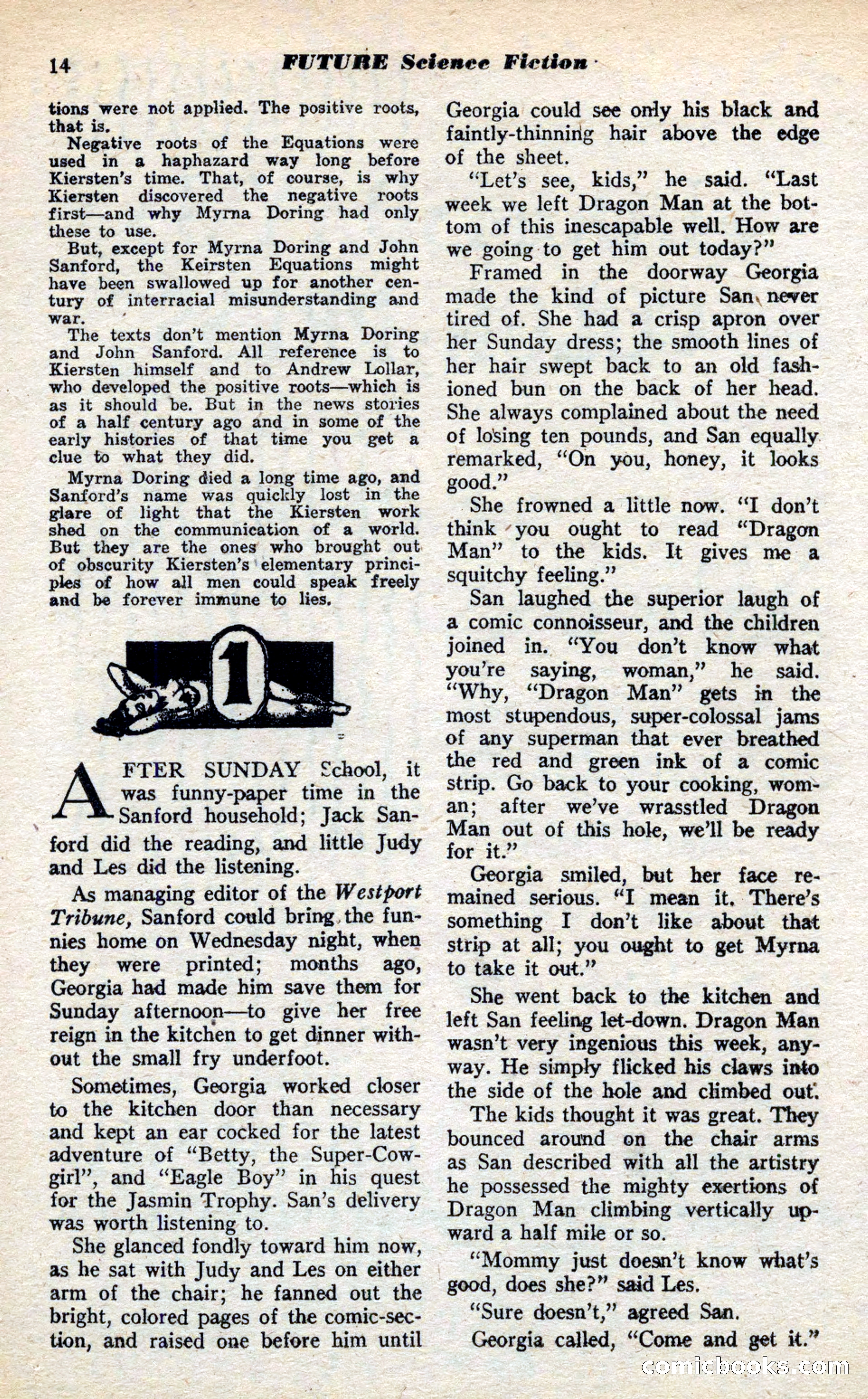 Future Science Fiction, November 1952 — page 14 of 96