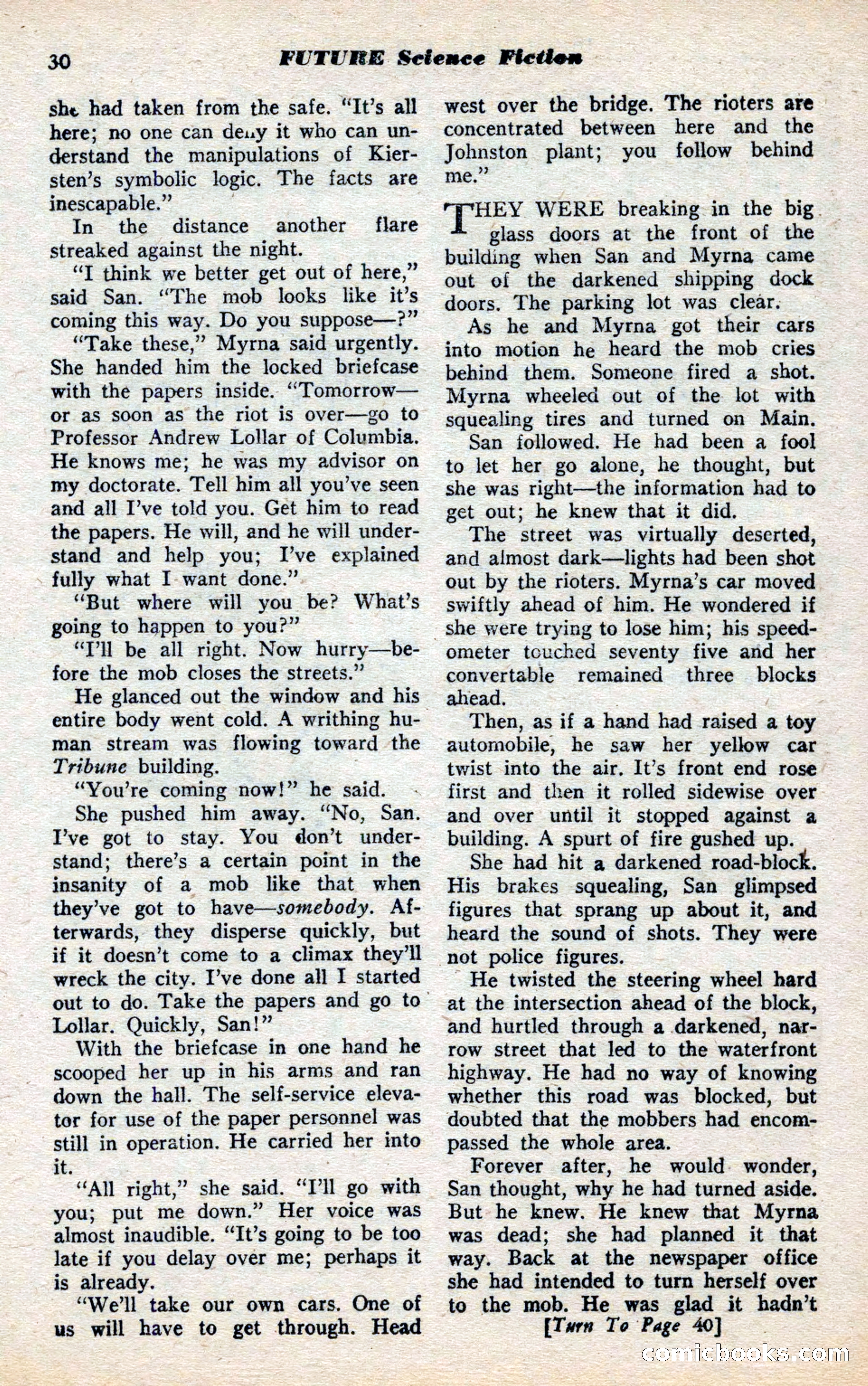 Future Science Fiction, November 1952 — page 30 of 96