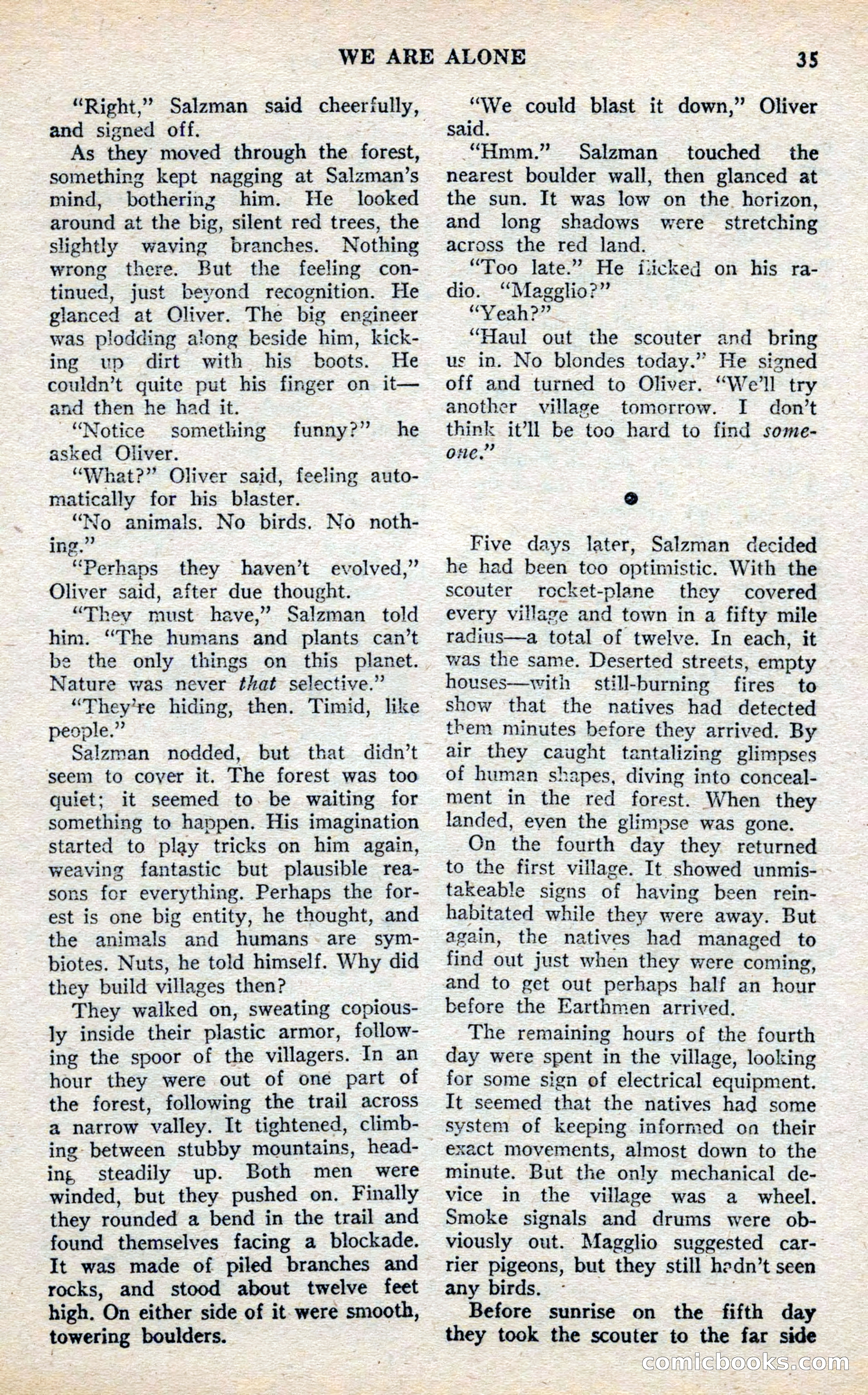 Future Science Fiction, November 1952 — page 35 of 96
