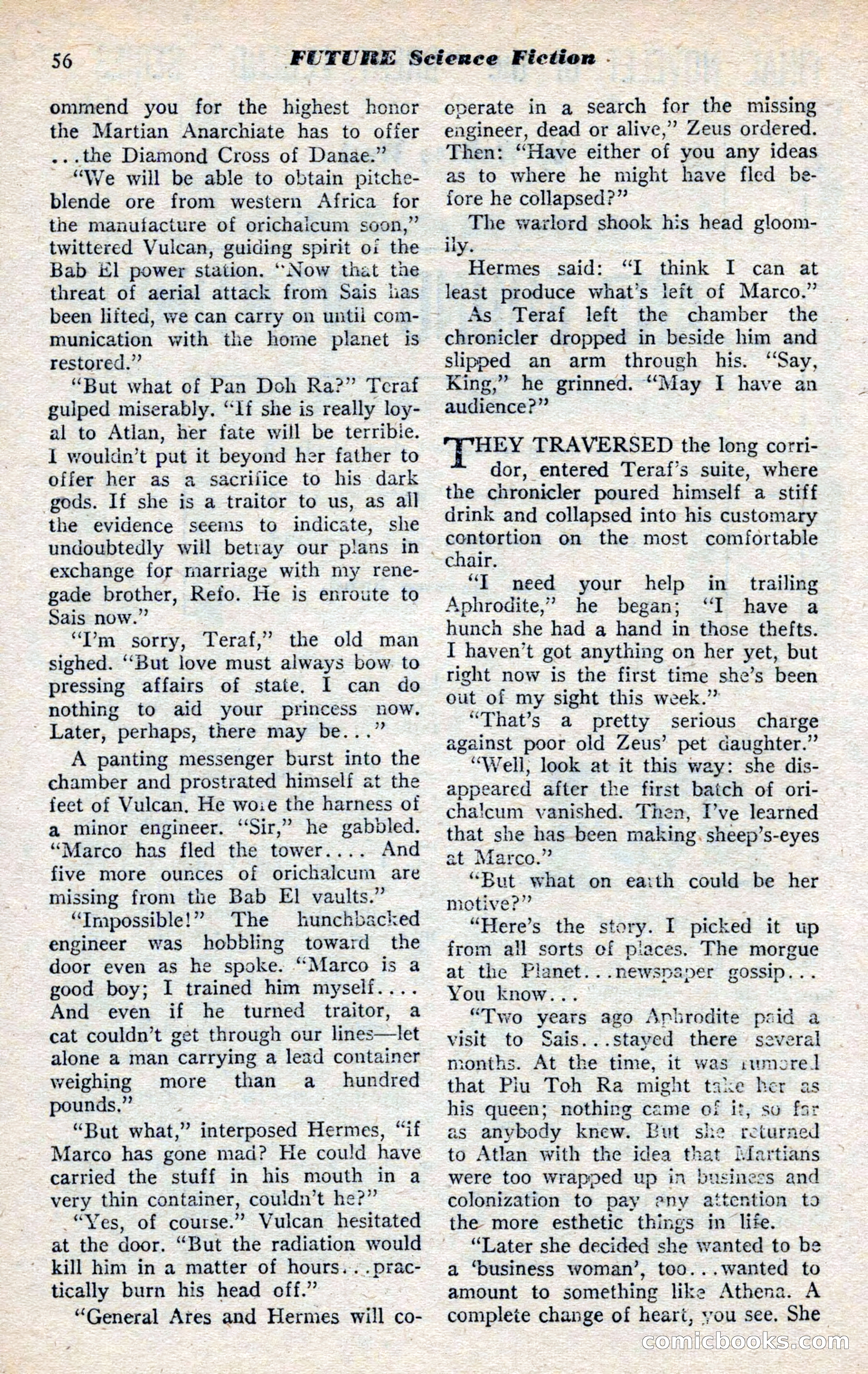 Future Science Fiction, November 1952 — page 52 of 96