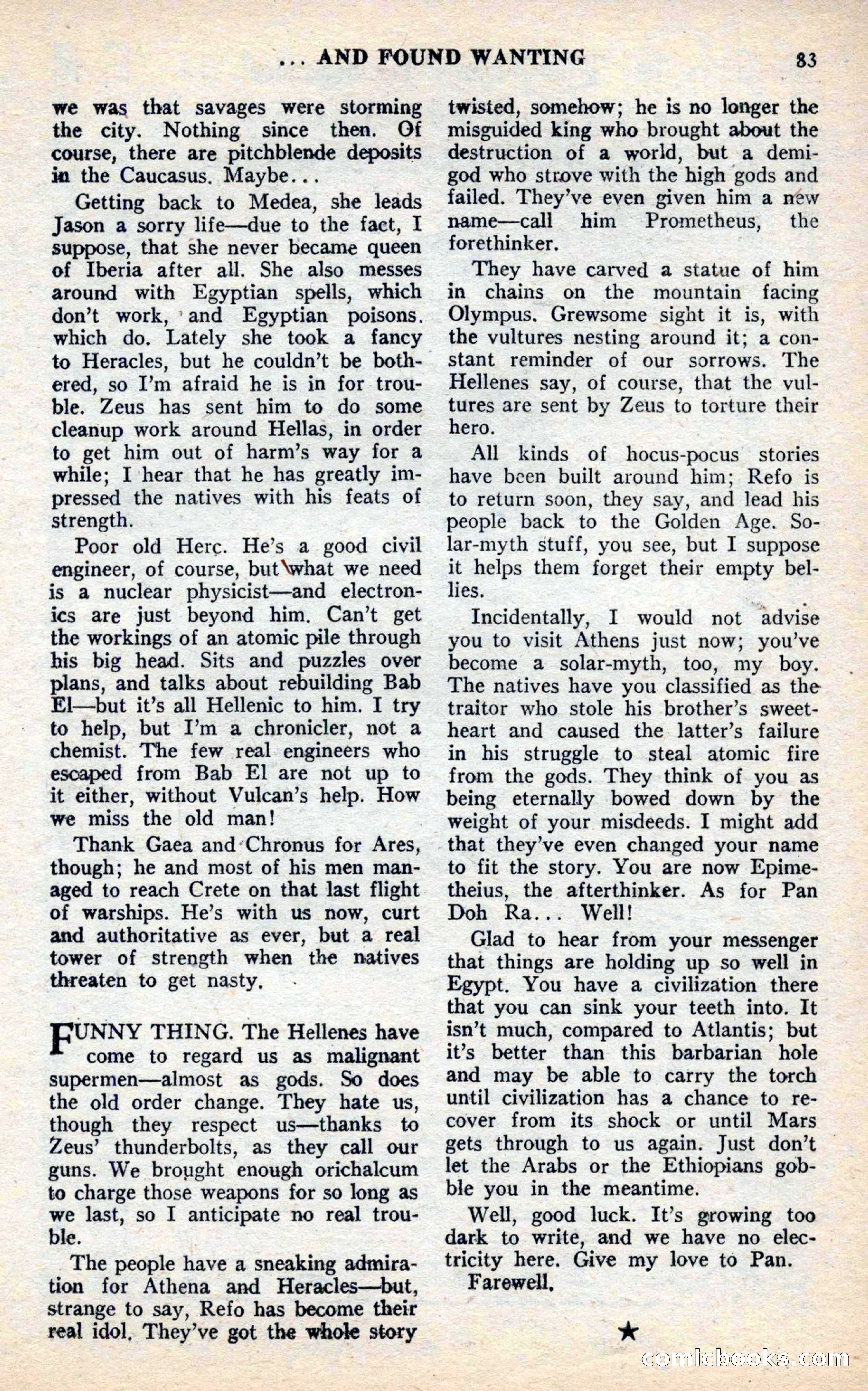 Future Science Fiction, November 1952 — page 79 of 96