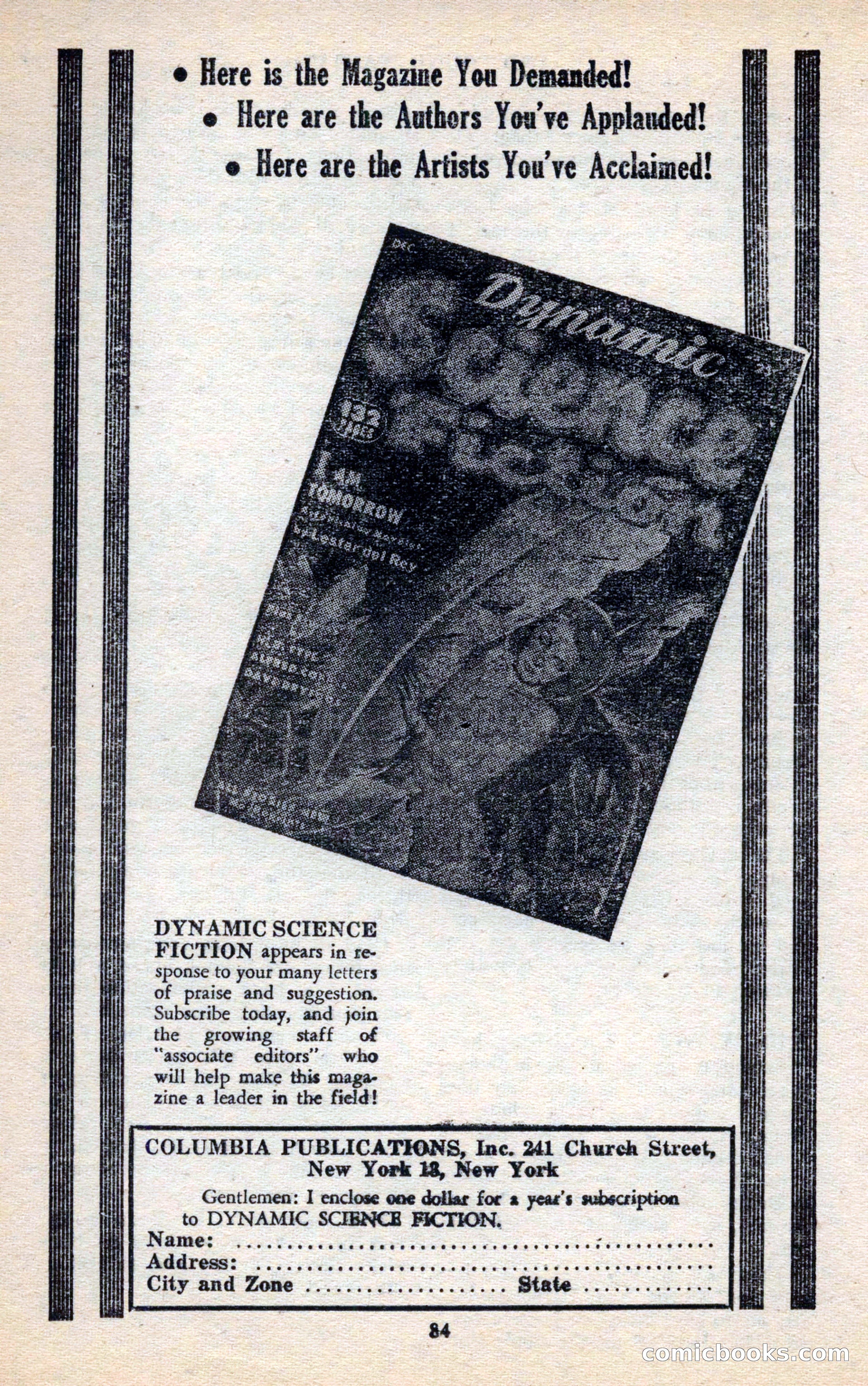Future Science Fiction, November 1952 — page 80 of 96