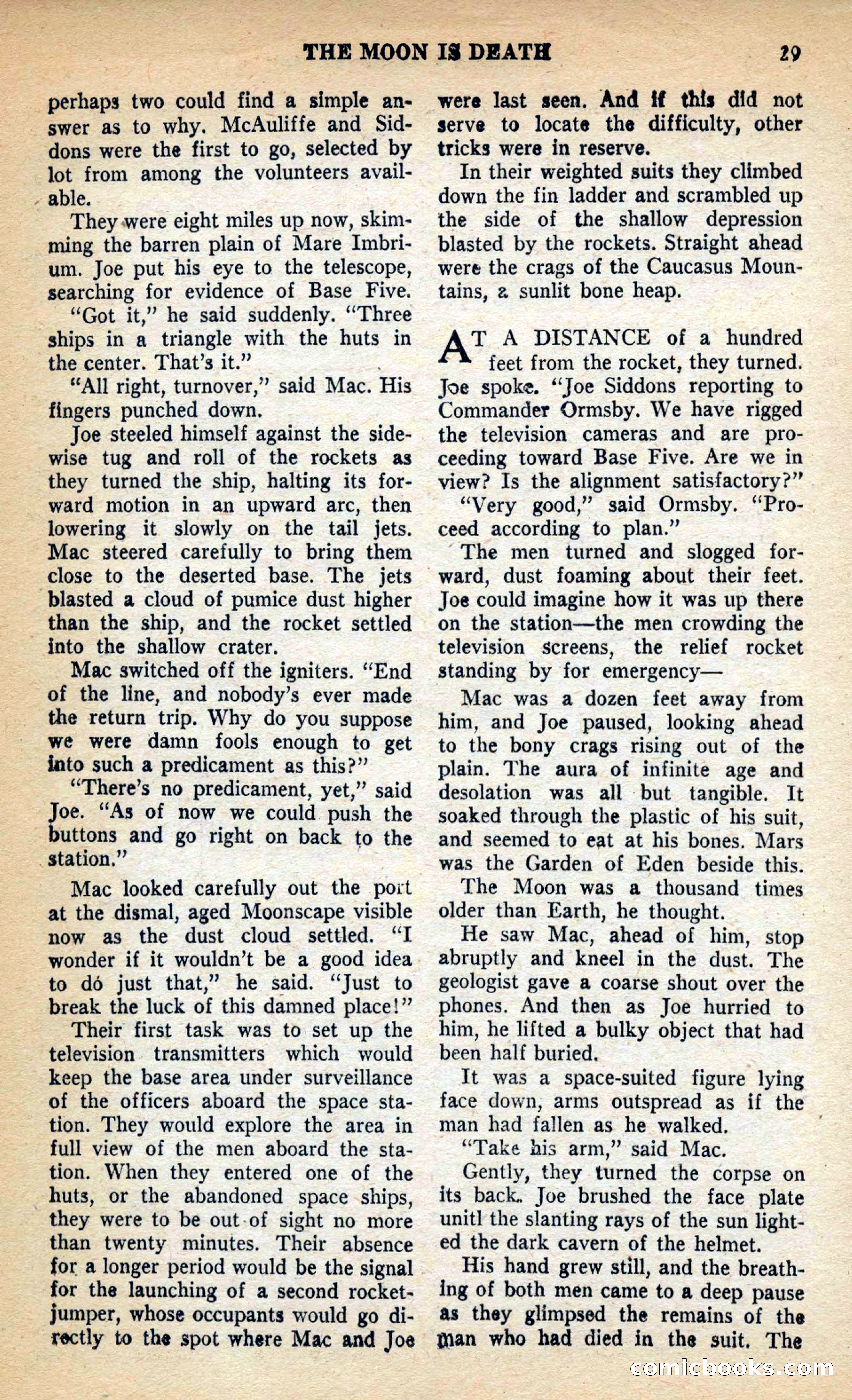 Future Science Fiction, March 1953 — page 29 of 100
