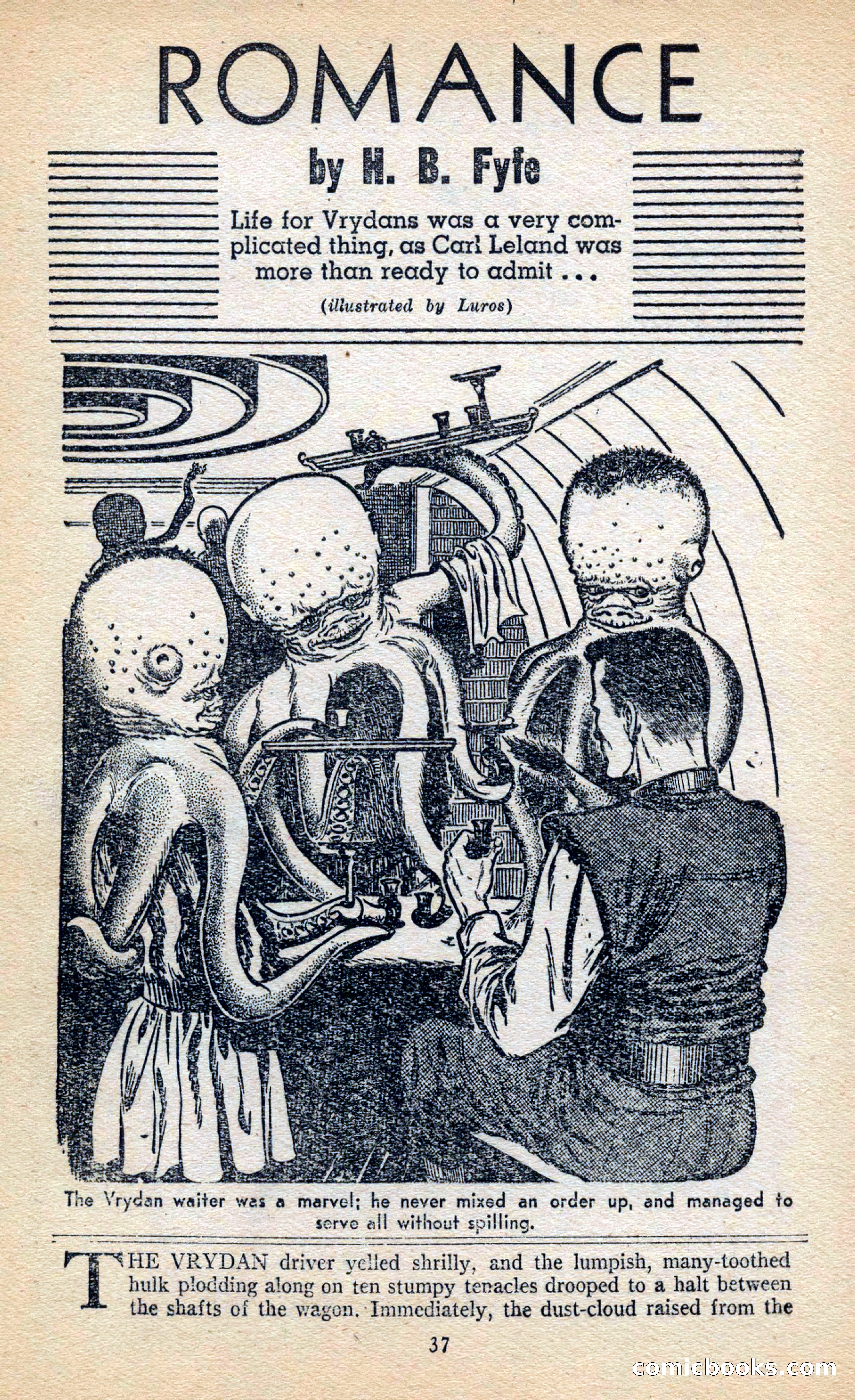 Future Science Fiction, March 1953 — page 37 of 100