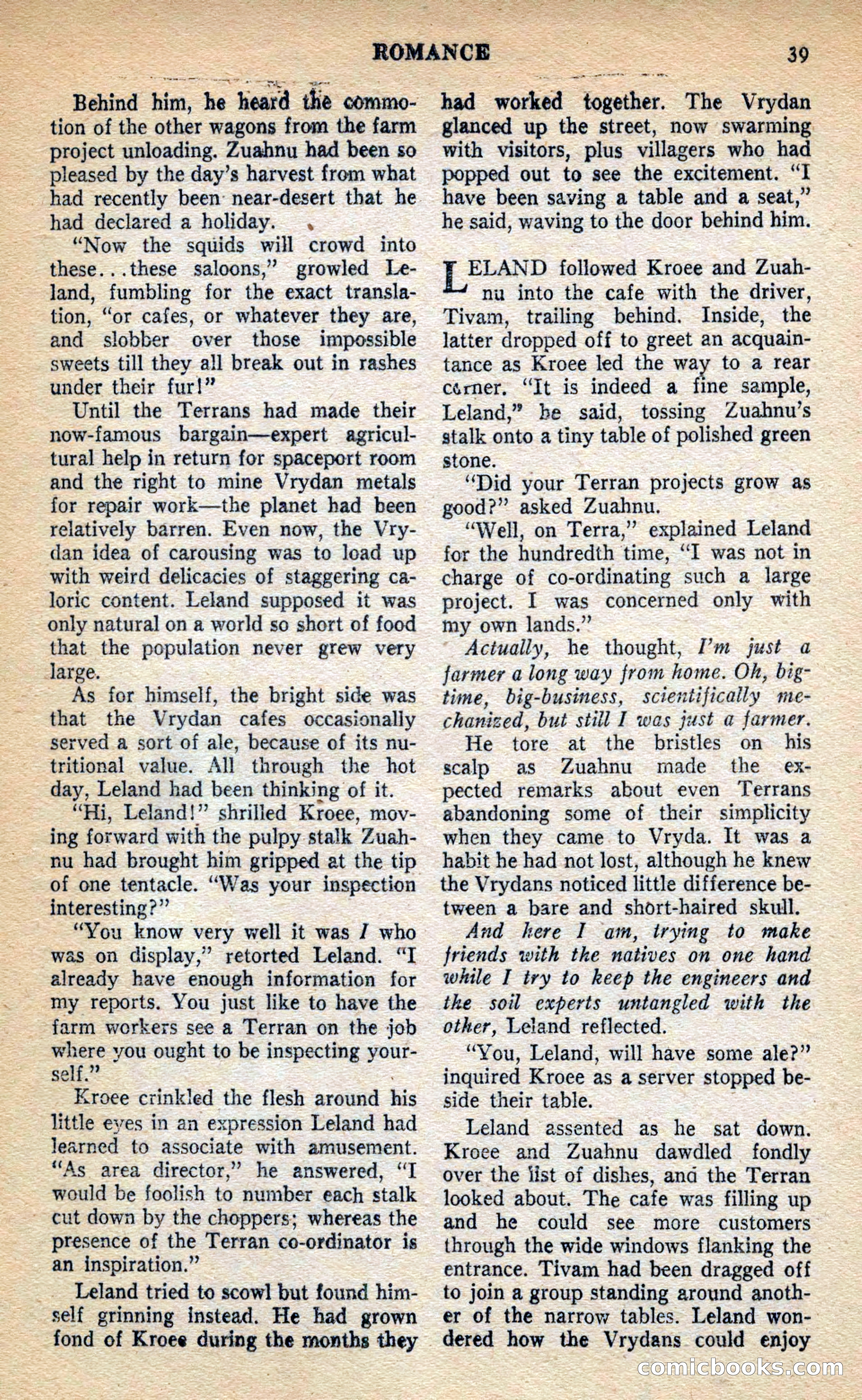 Future Science Fiction, March 1953 — page 39 of 100