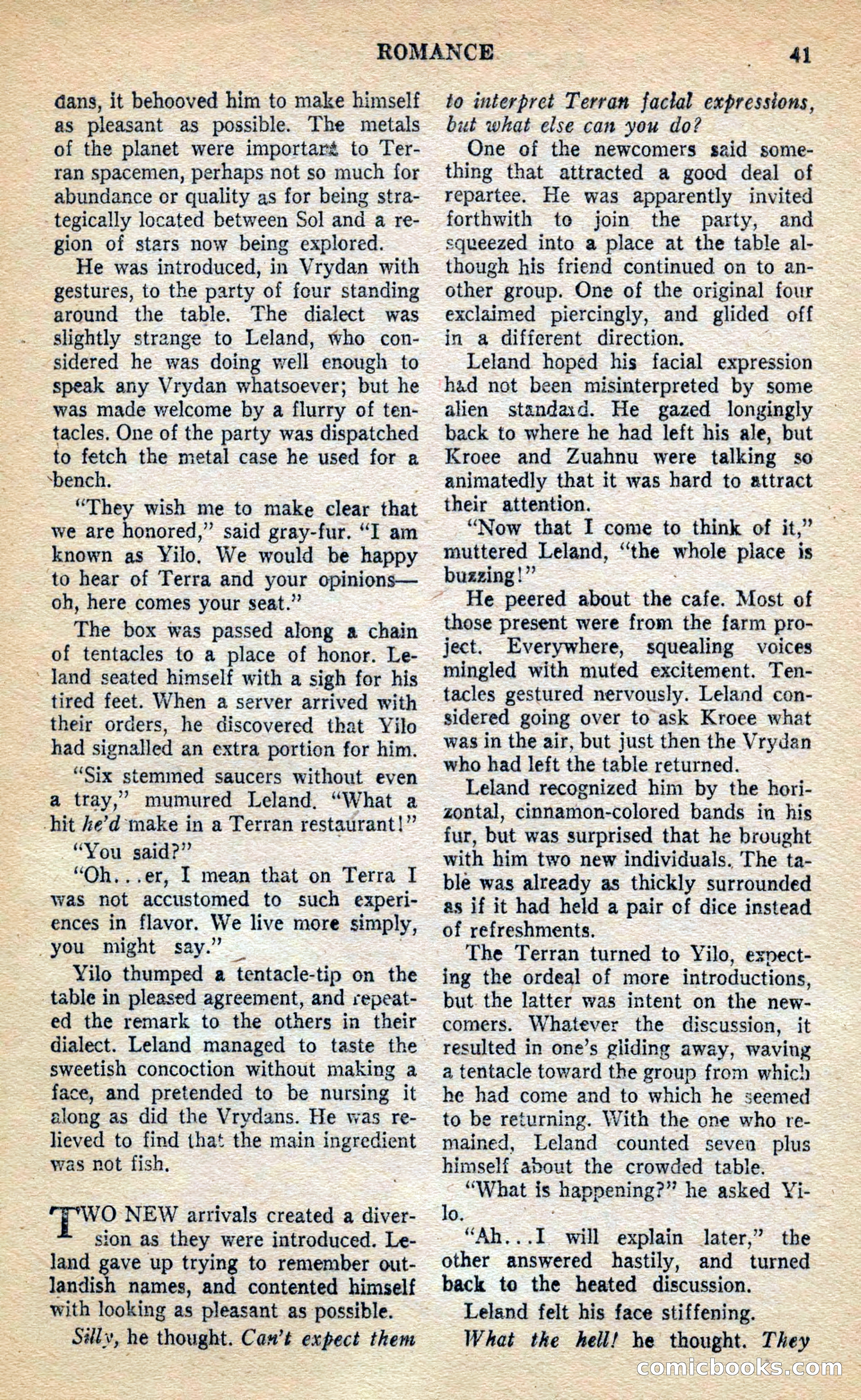Future Science Fiction, March 1953 — page 41 of 100