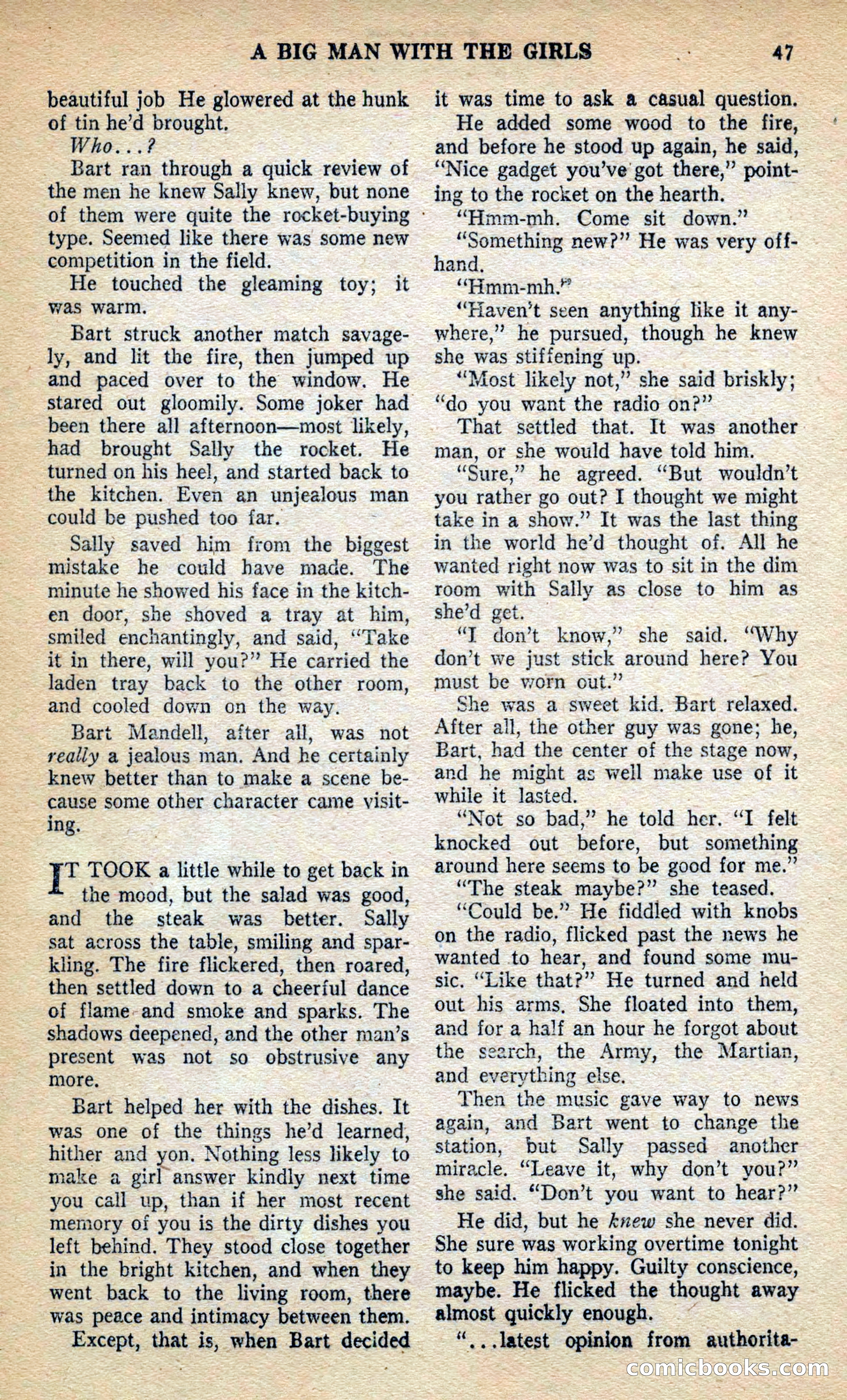 Future Science Fiction, March 1953 — page 47 of 100