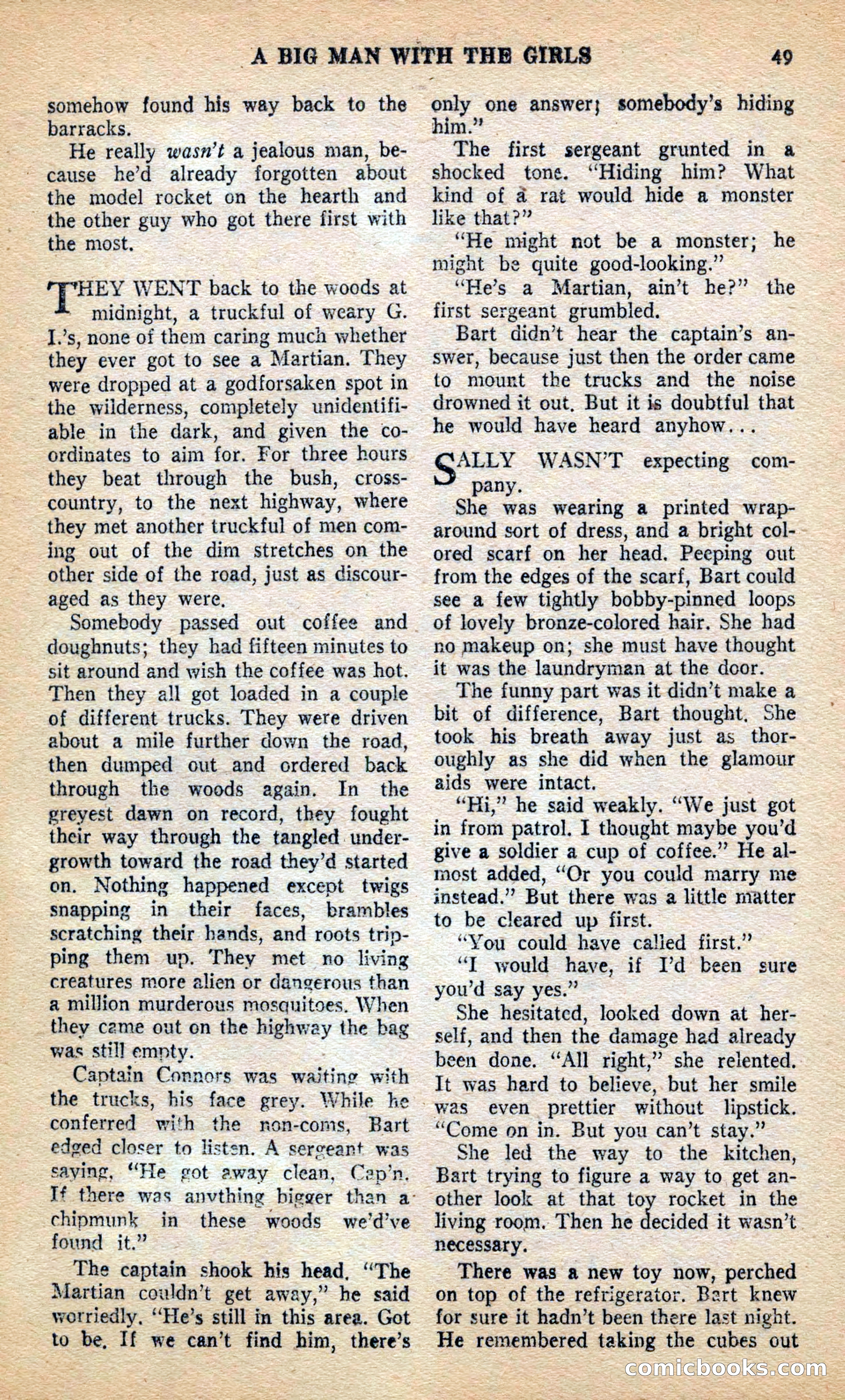 Future Science Fiction, March 1953 — page 49 of 100