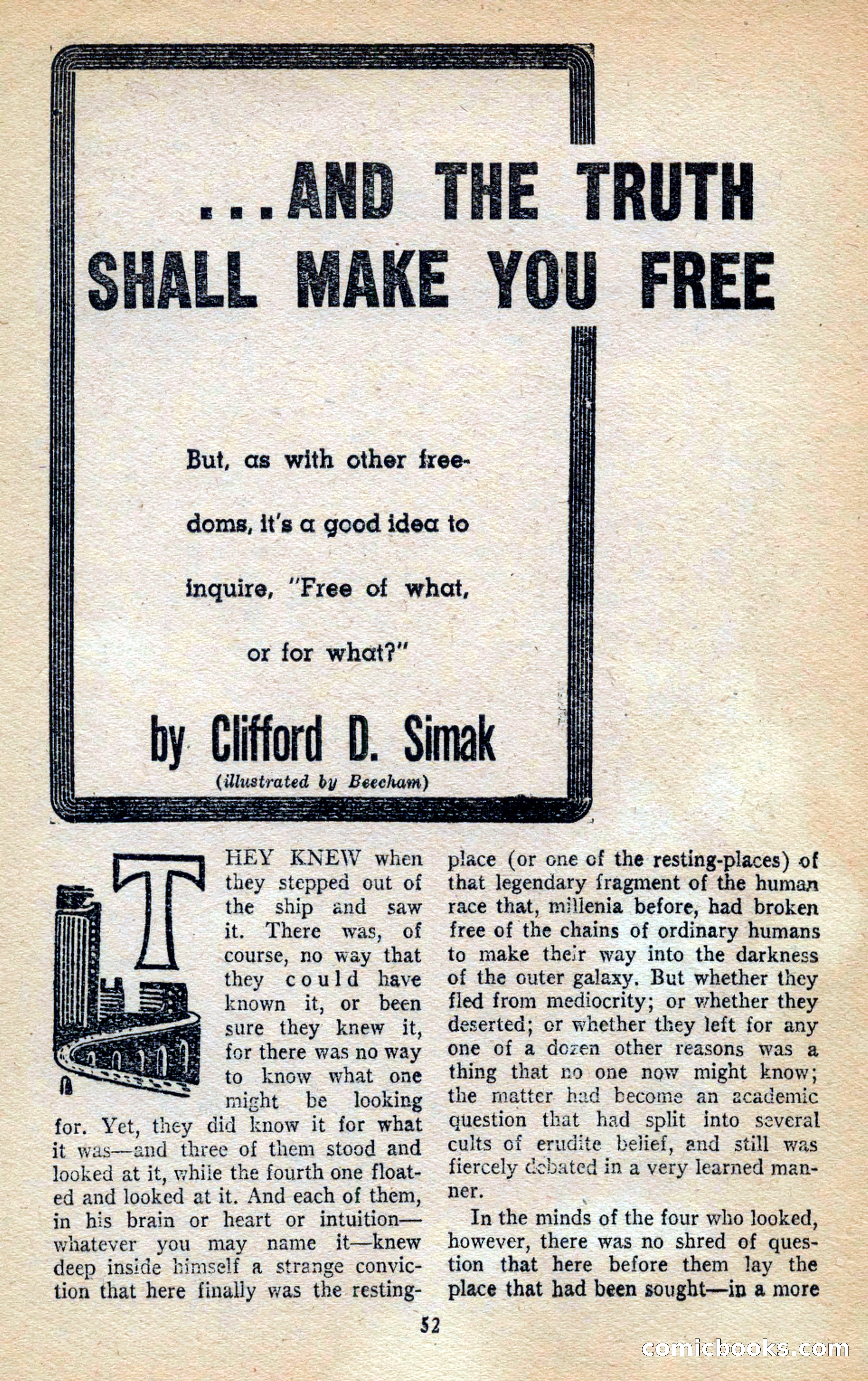Future Science Fiction, March 1953 — page 52 of 100