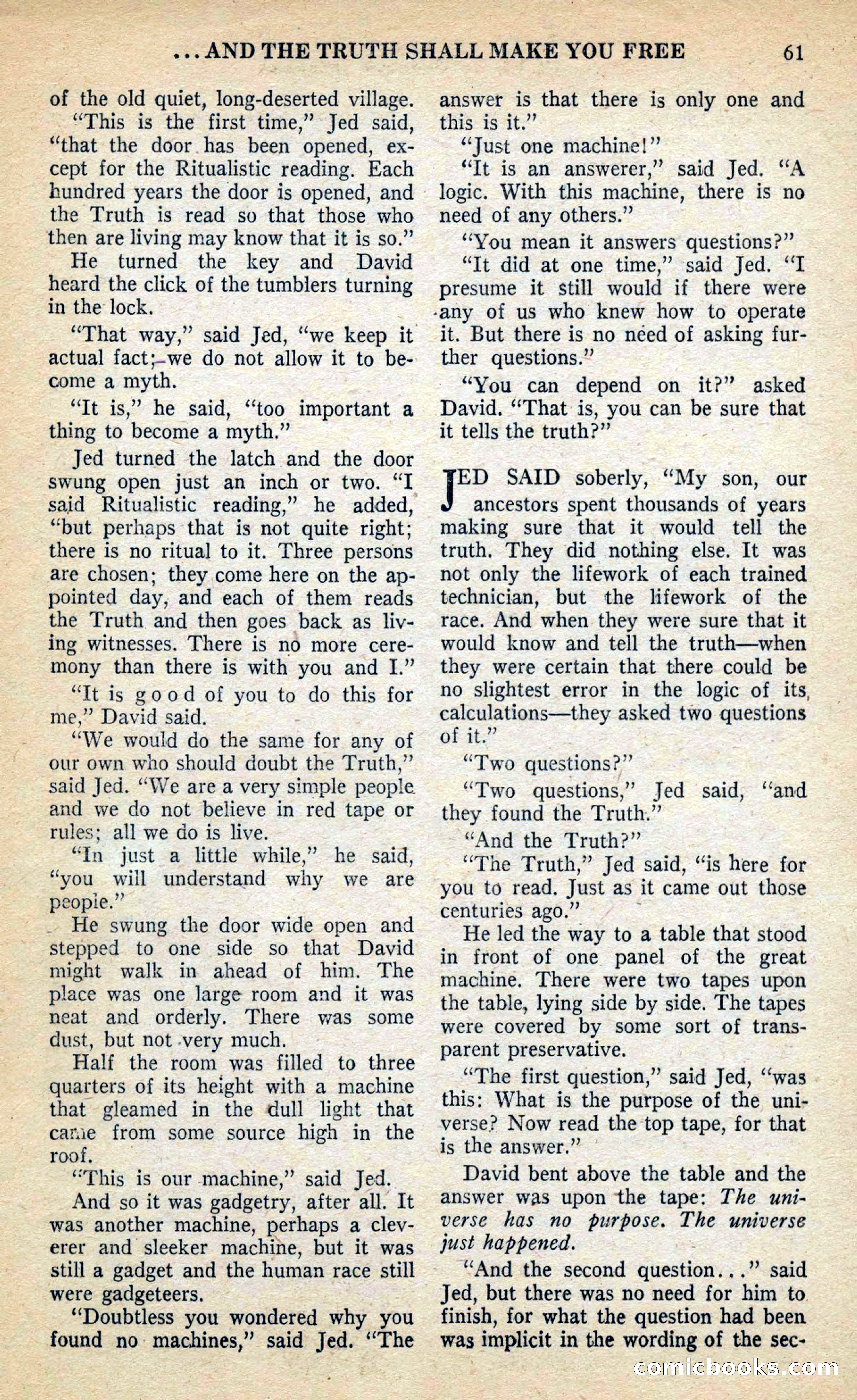 Future Science Fiction, March 1953 — page 61 of 100