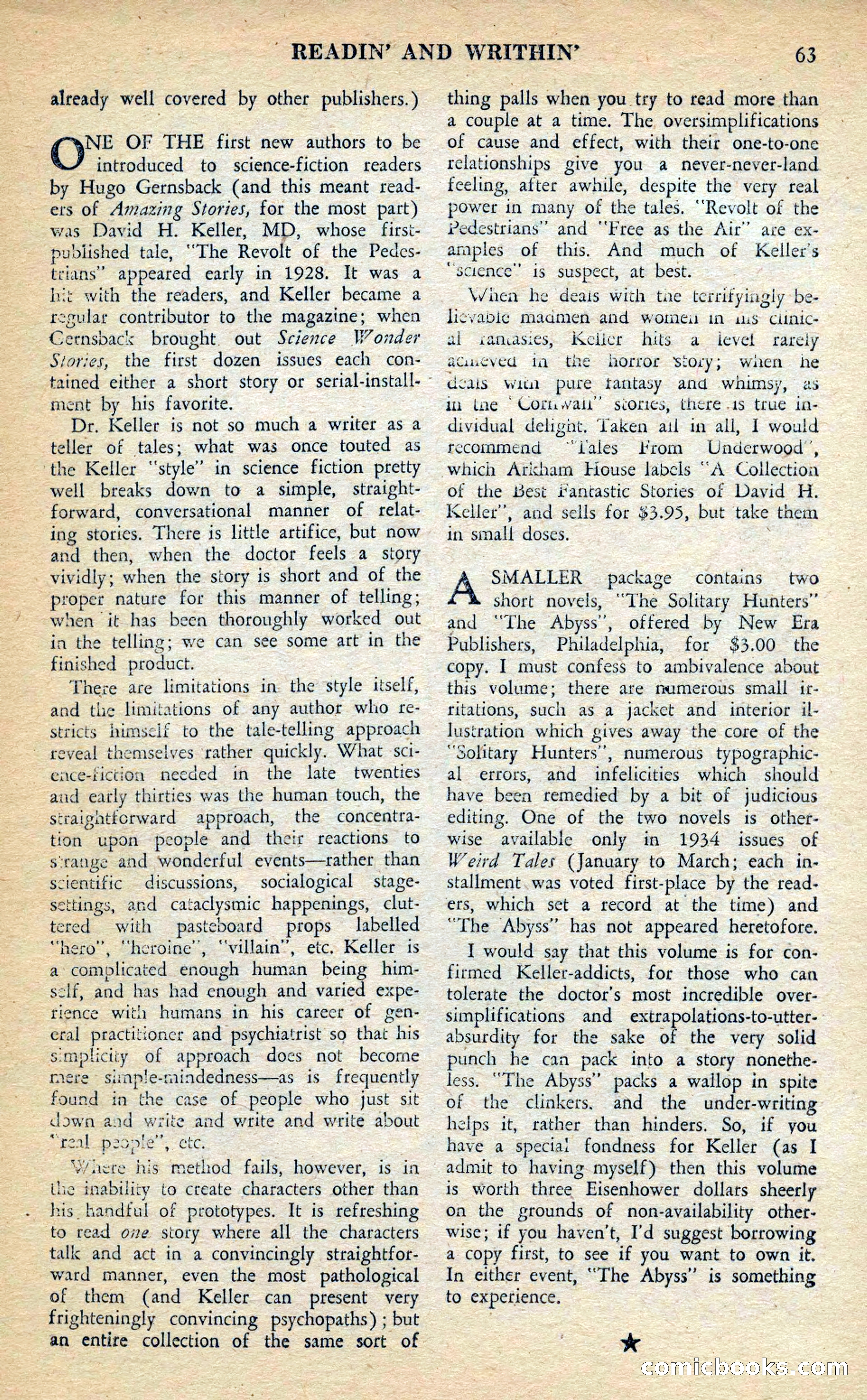 Future Science Fiction, March 1953 — page 63 of 100