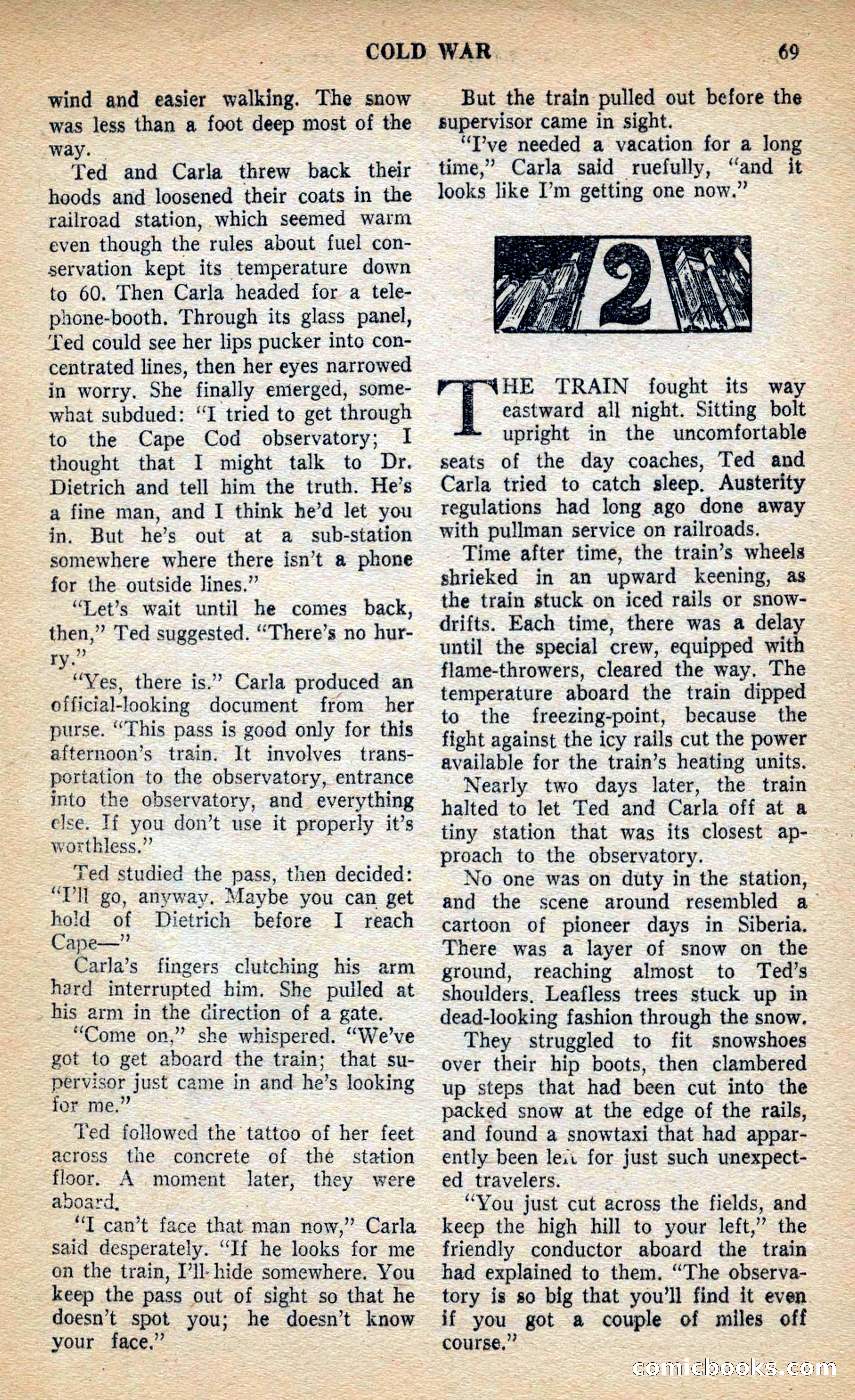 Future Science Fiction, March 1953 — page 69 of 100
