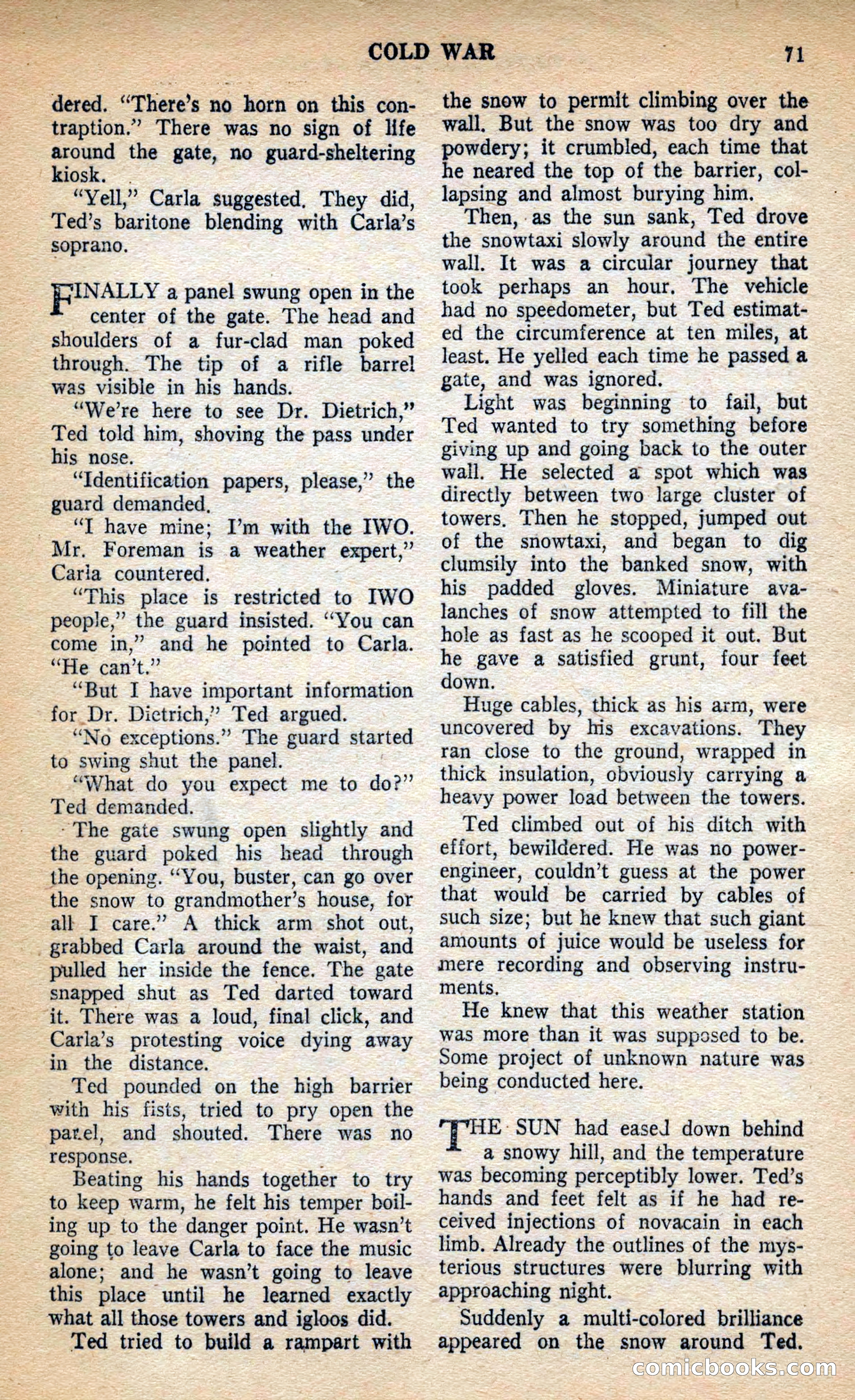 Future Science Fiction, March 1953 — page 71 of 100