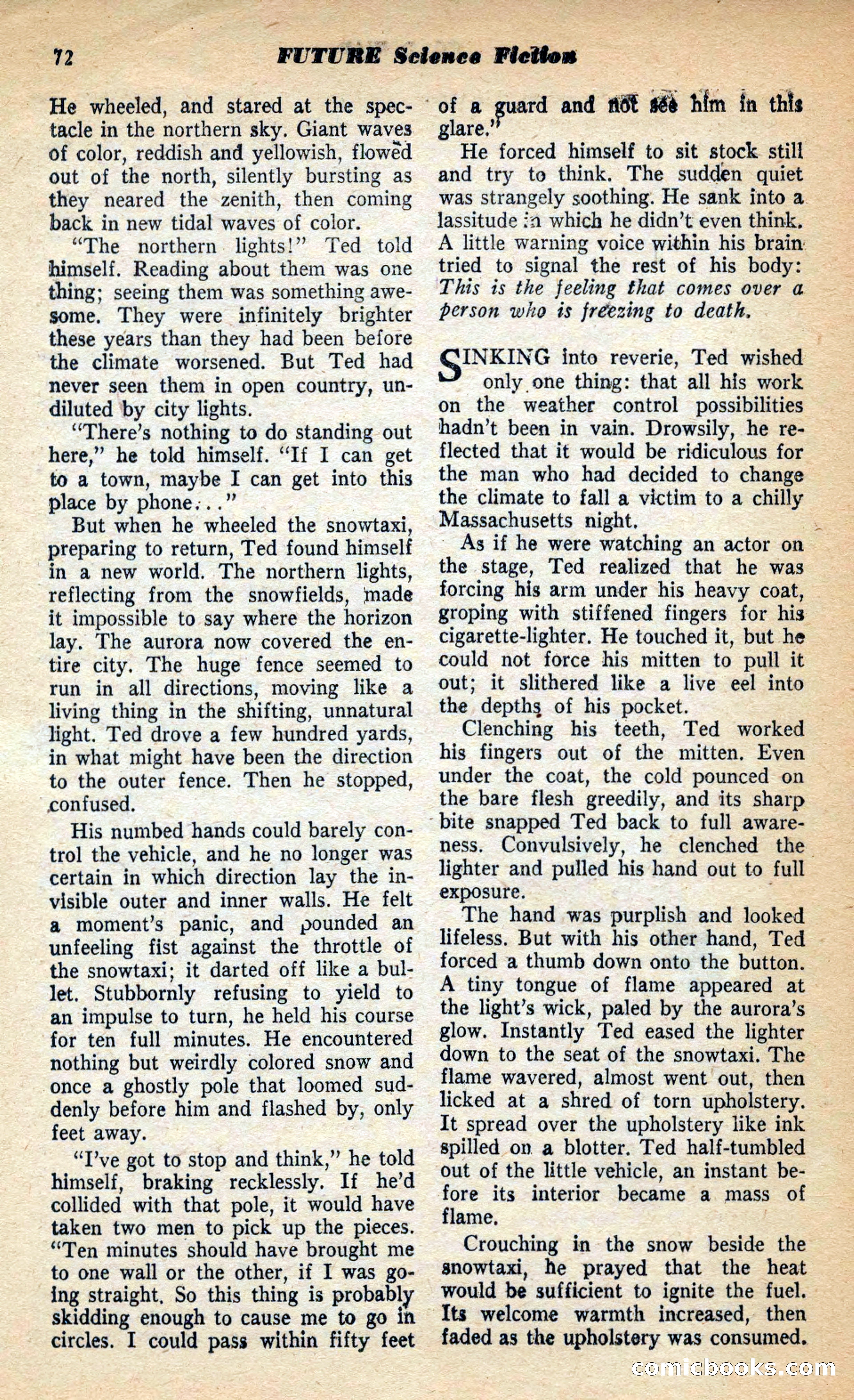 Future Science Fiction, March 1953 — page 72 of 100