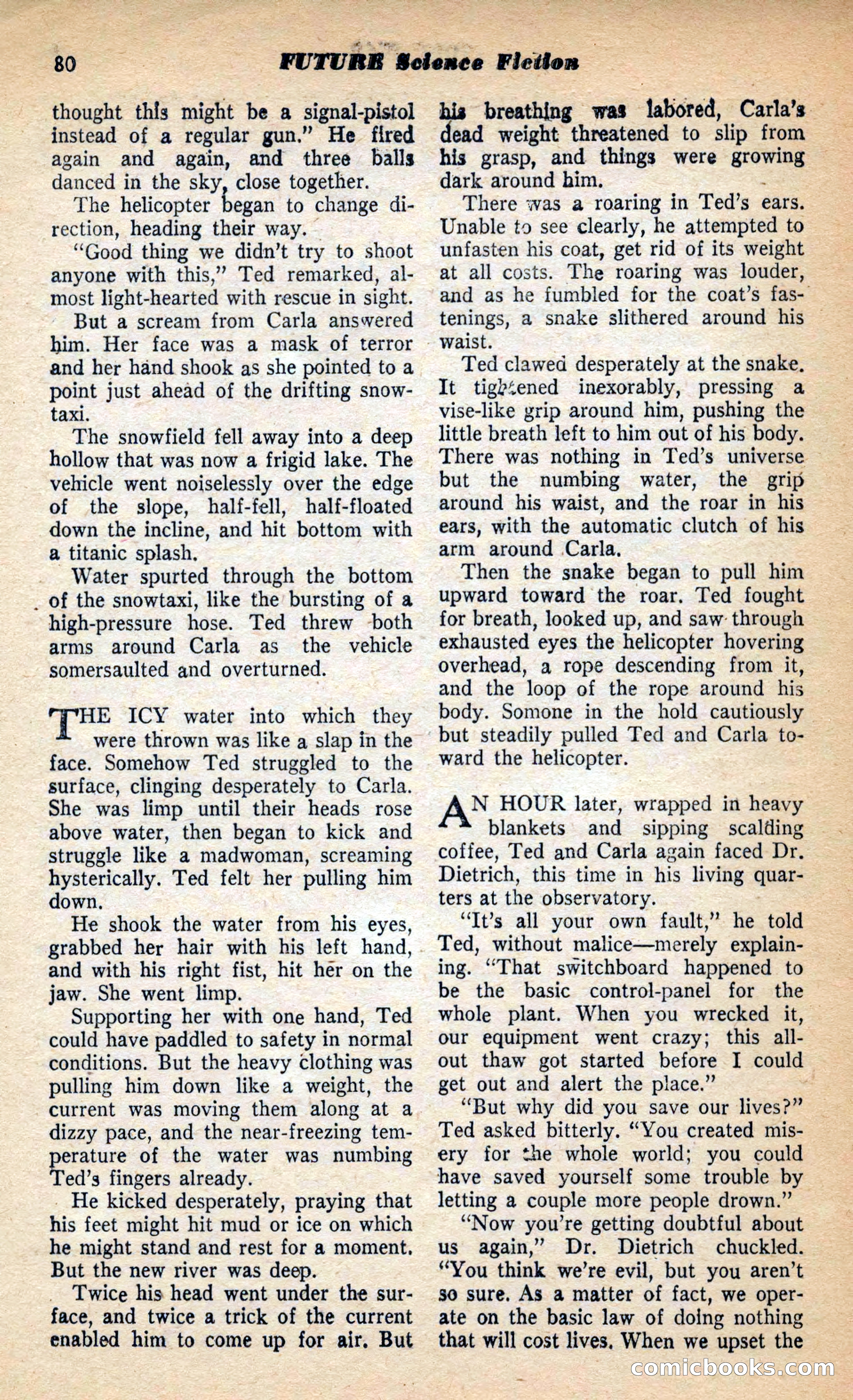 Future Science Fiction, March 1953 — page 80 of 100