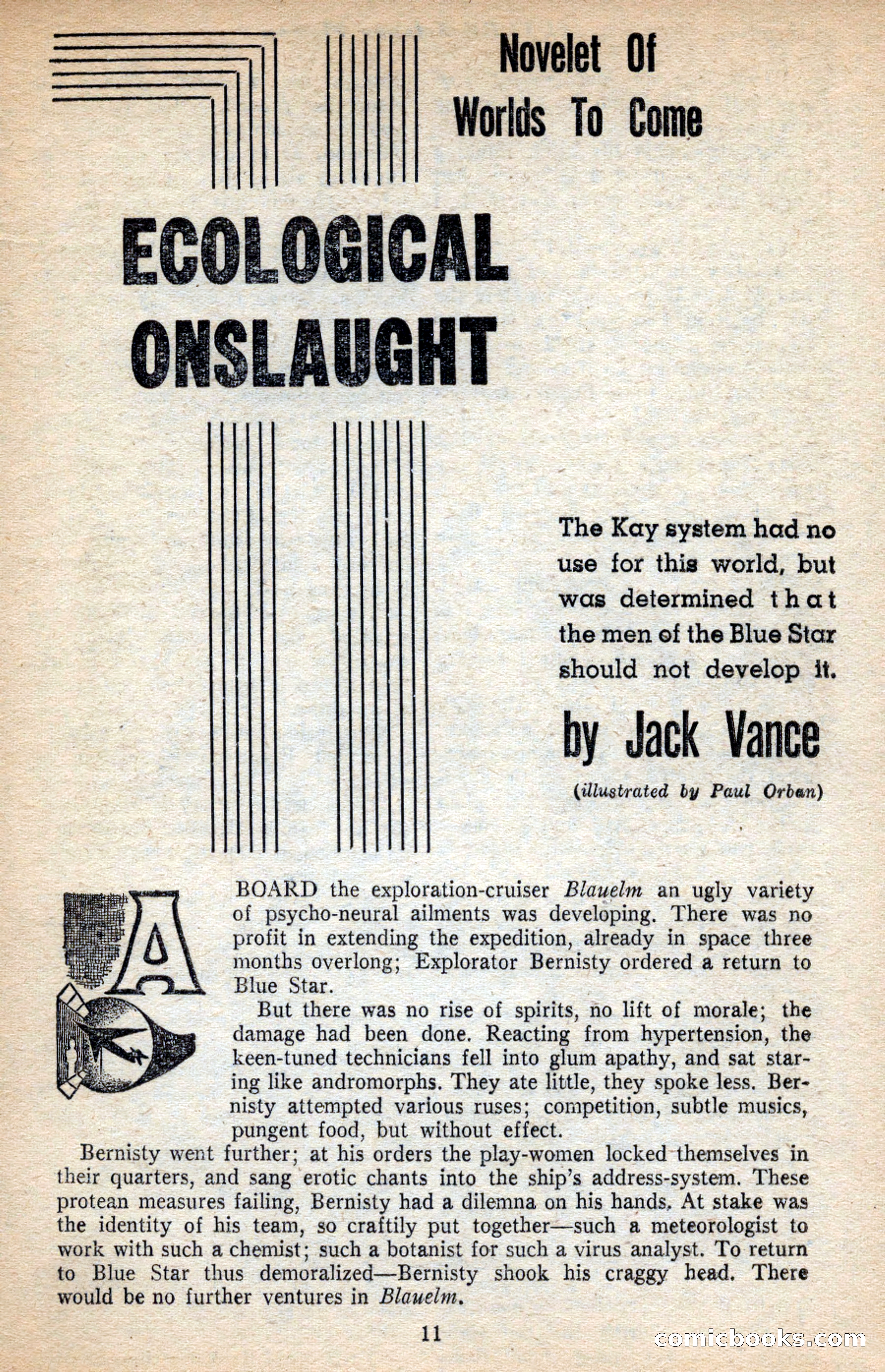Future Science Fiction, May 1953 — page 11 of 100