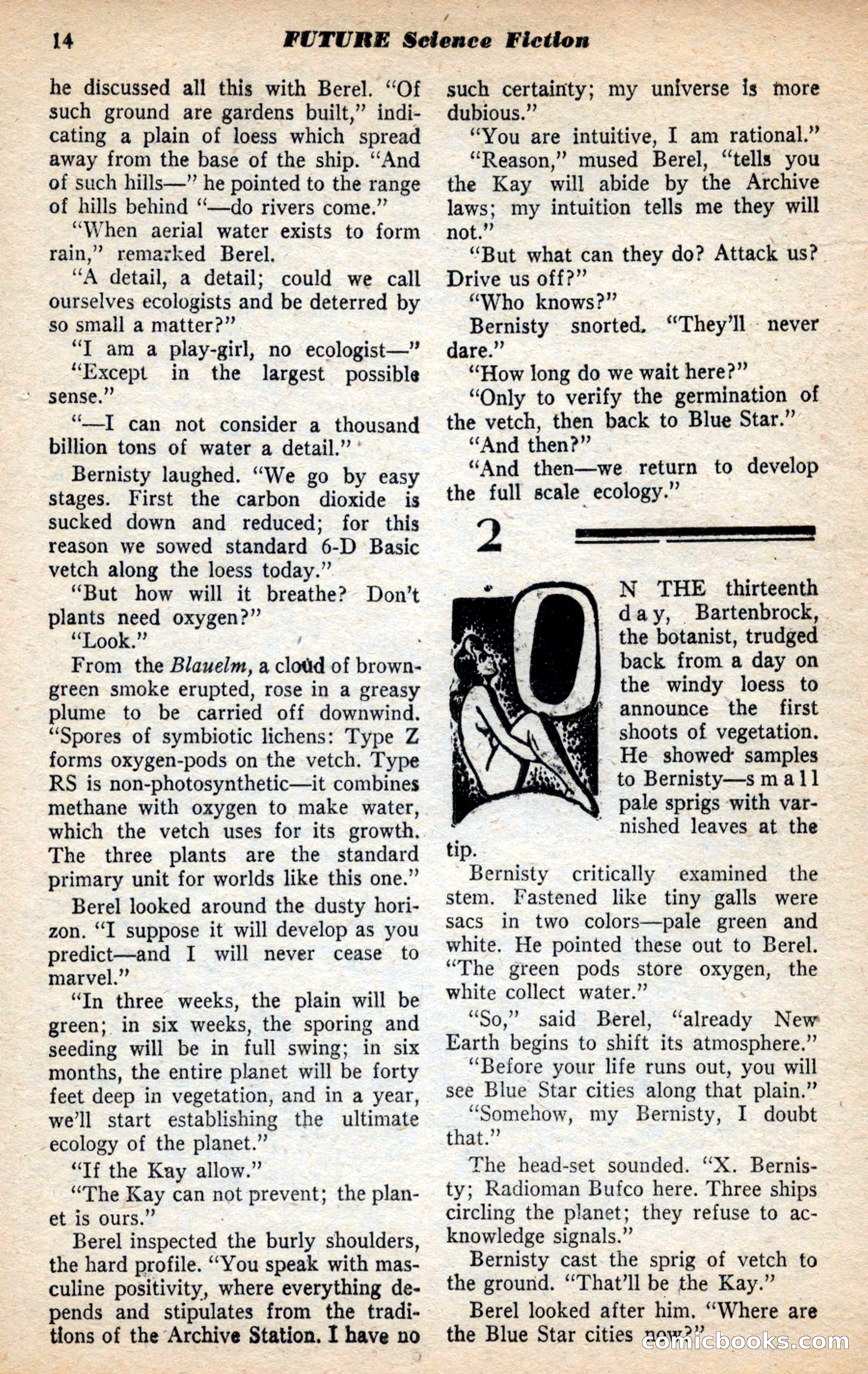 Future Science Fiction, May 1953 — page 14 of 100