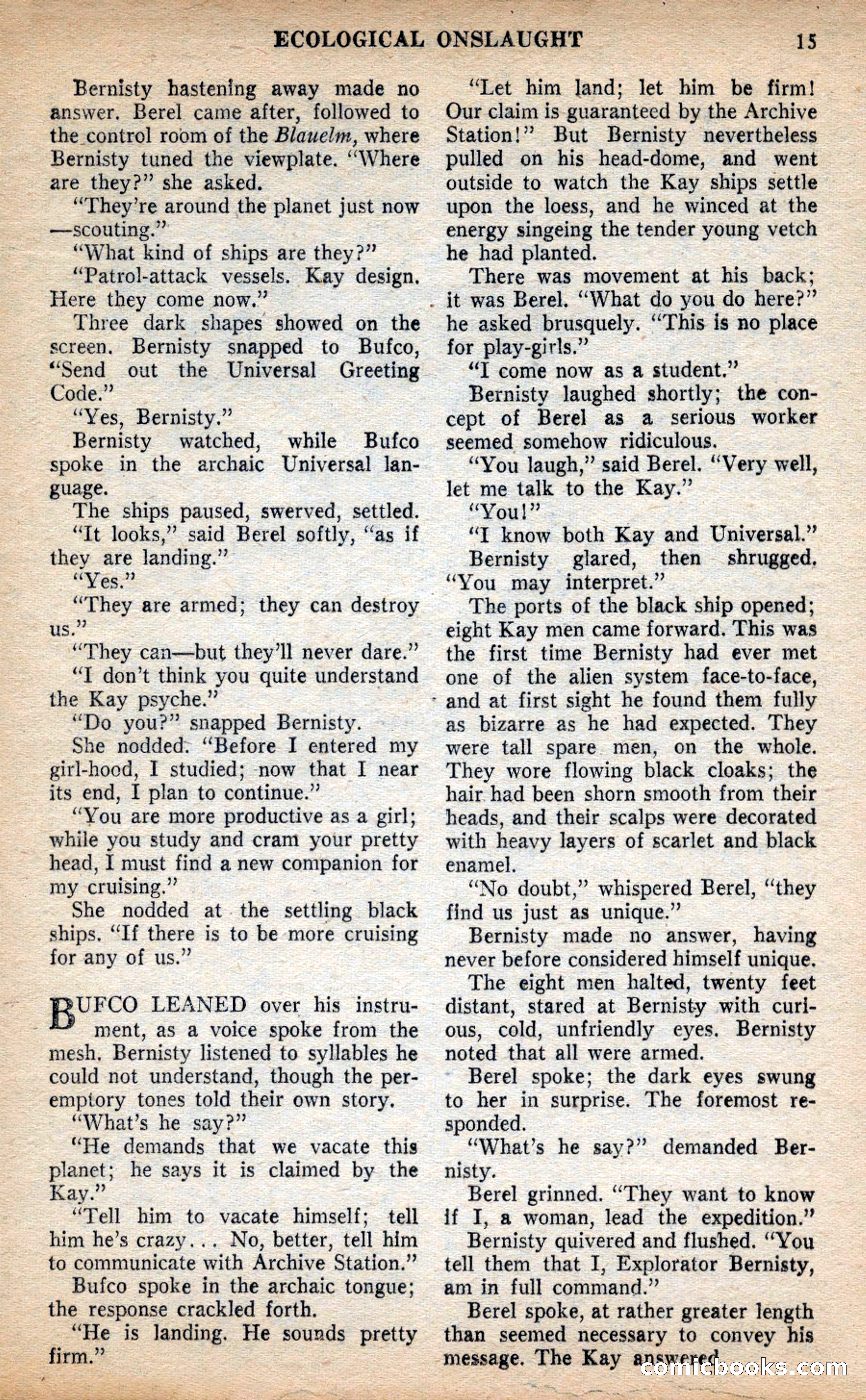 Future Science Fiction, May 1953 — page 15 of 100