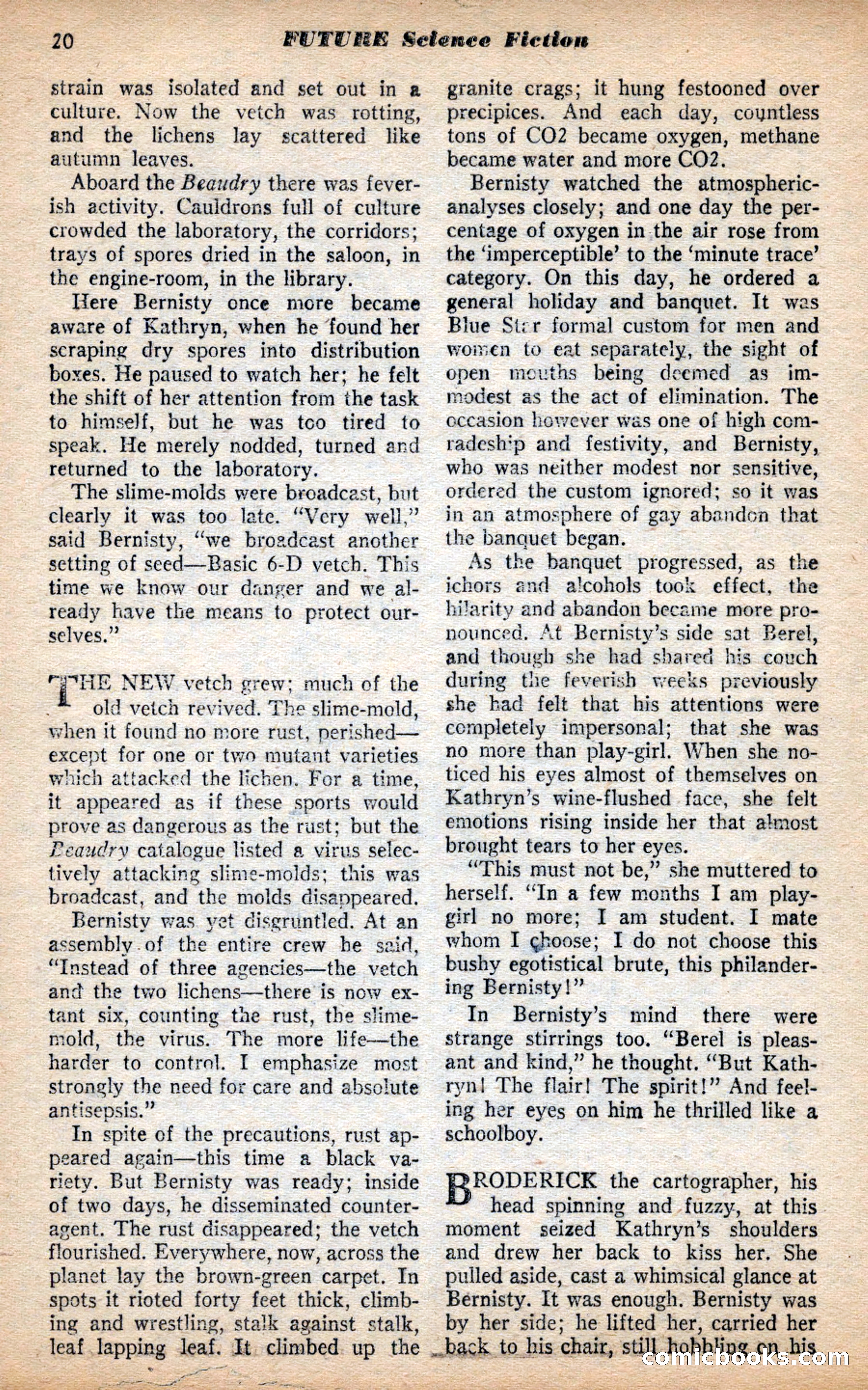 Future Science Fiction, May 1953 — page 20 of 100