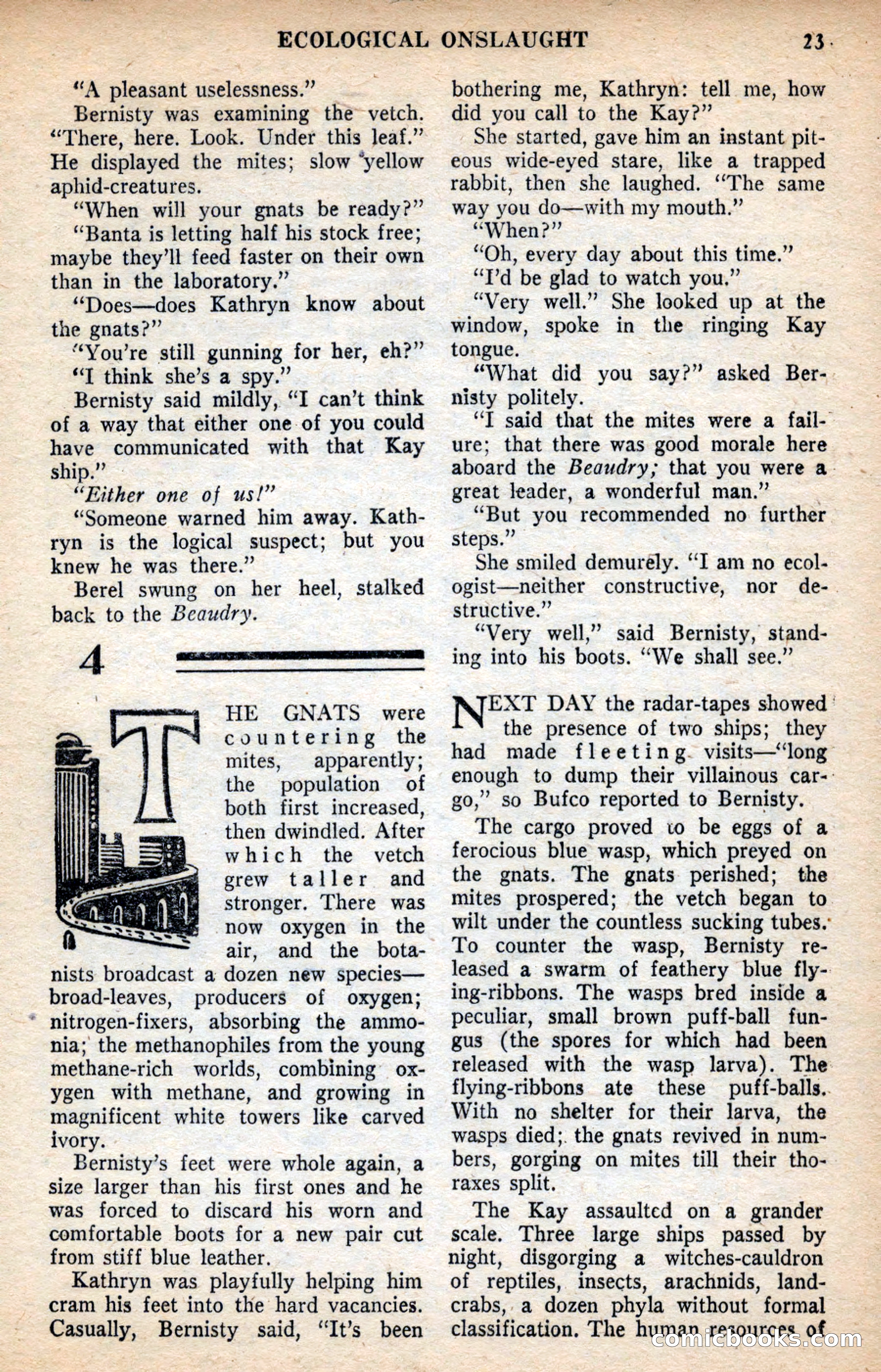 Future Science Fiction, May 1953 — page 23 of 100