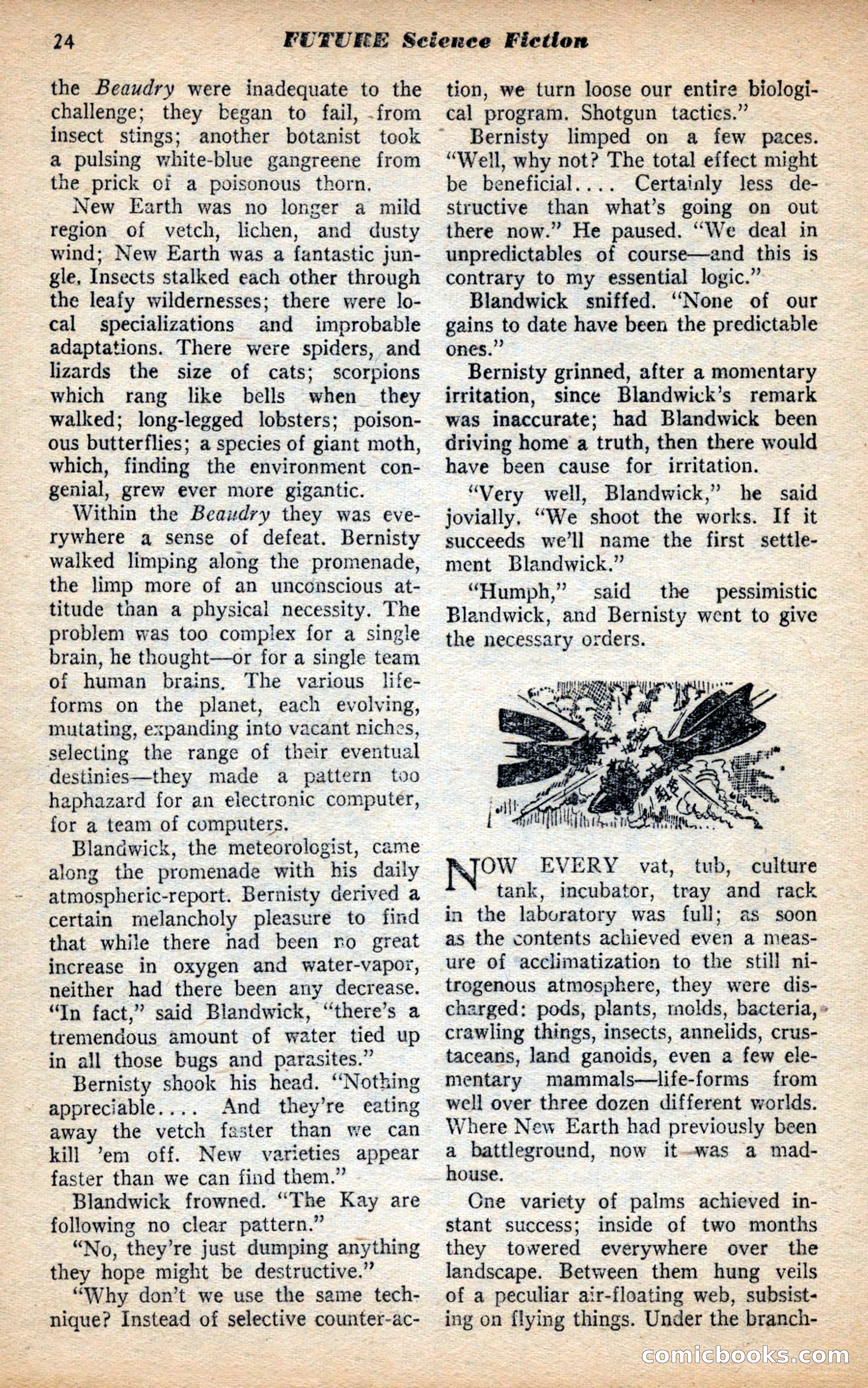 Future Science Fiction, May 1953 — page 24 of 100