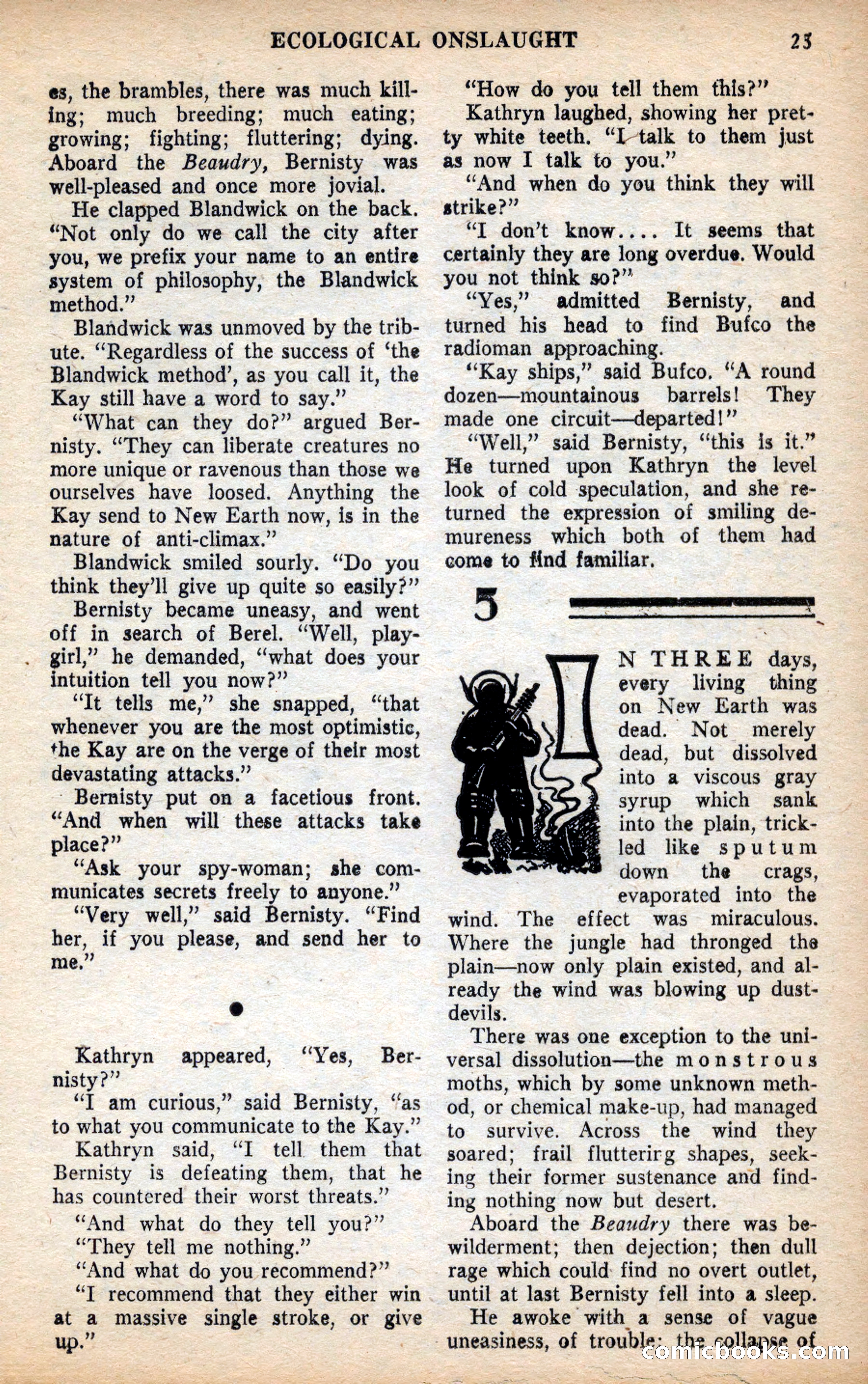 Future Science Fiction, May 1953 — page 25 of 100