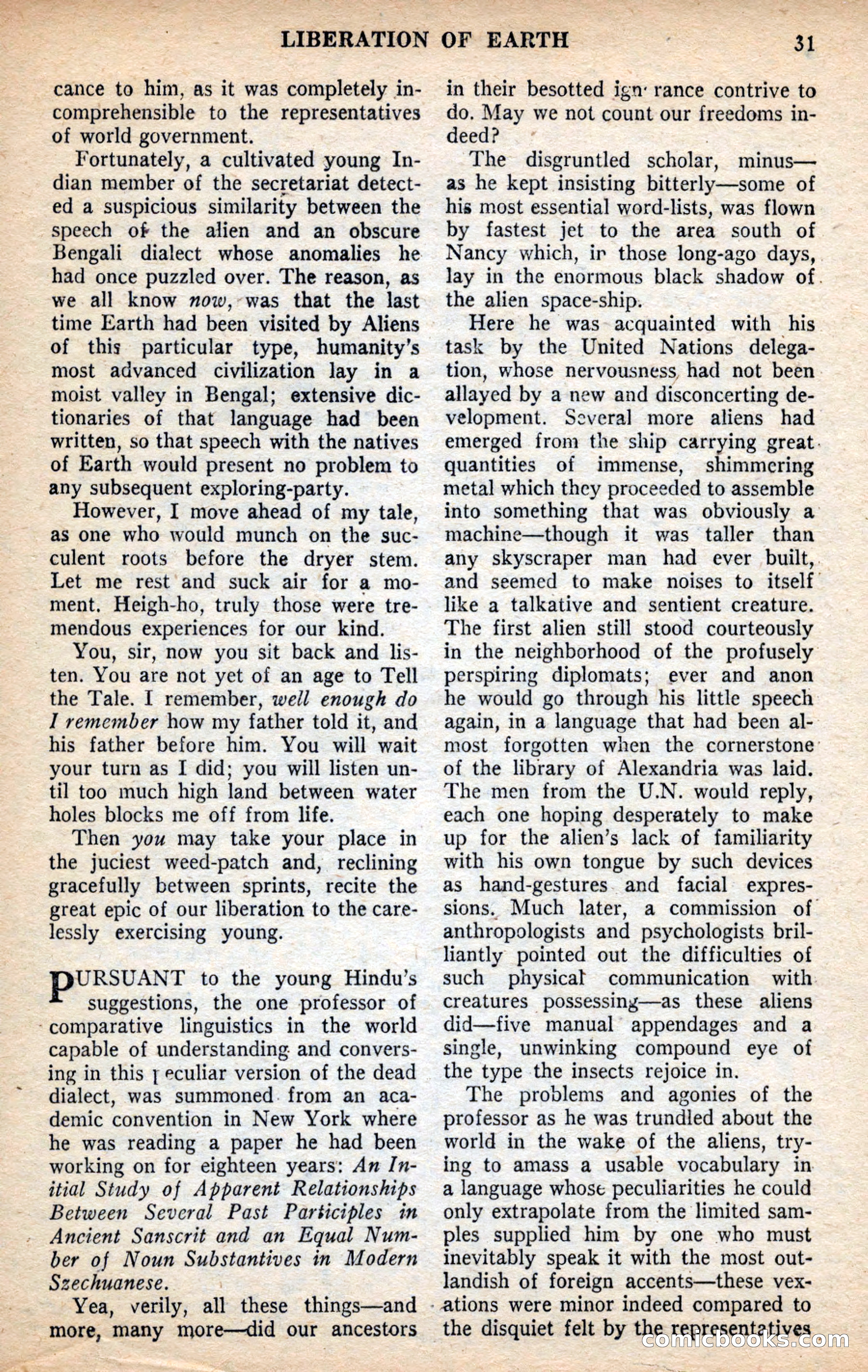 Future Science Fiction, May 1953 — page 31 of 100