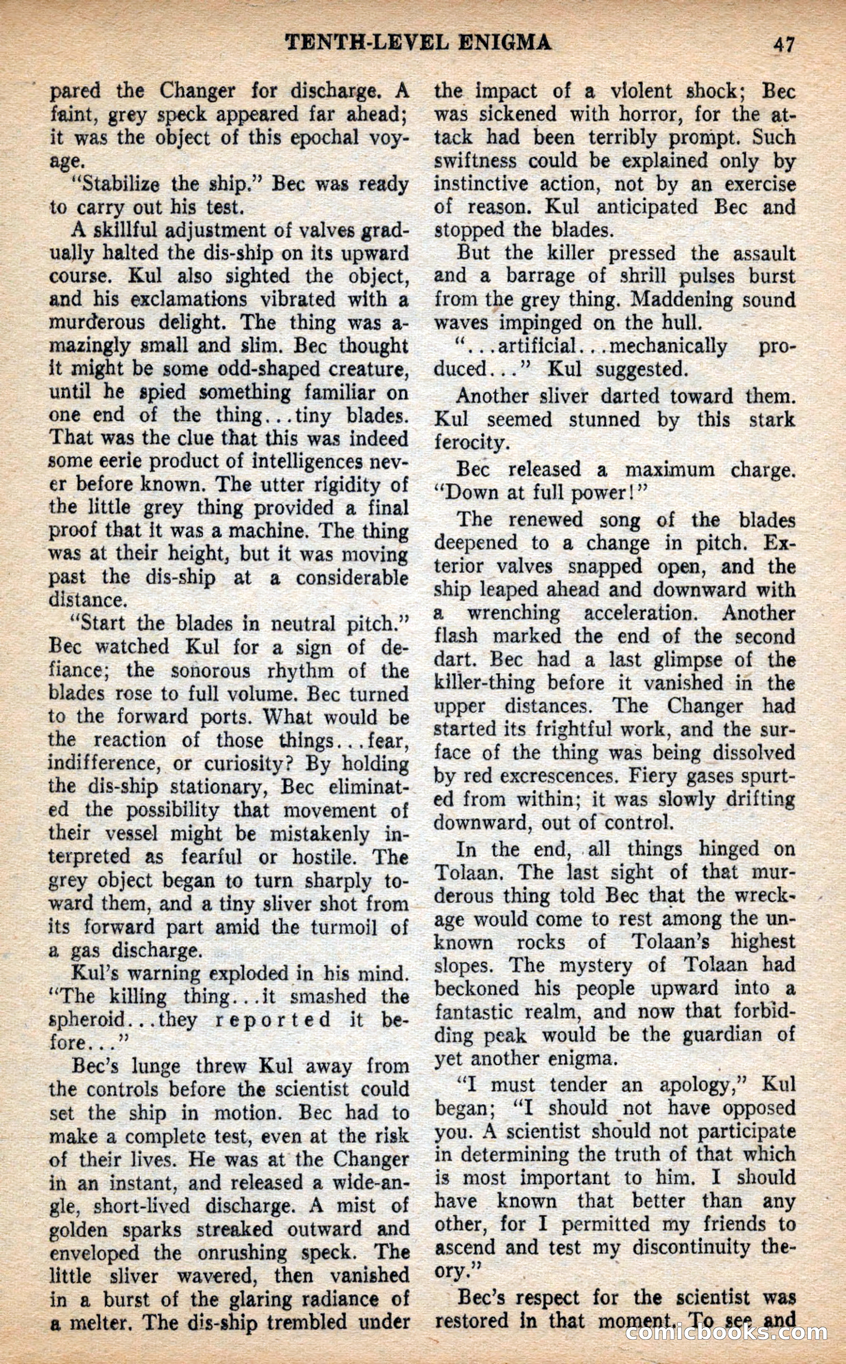 Future Science Fiction, May 1953 — page 47 of 100