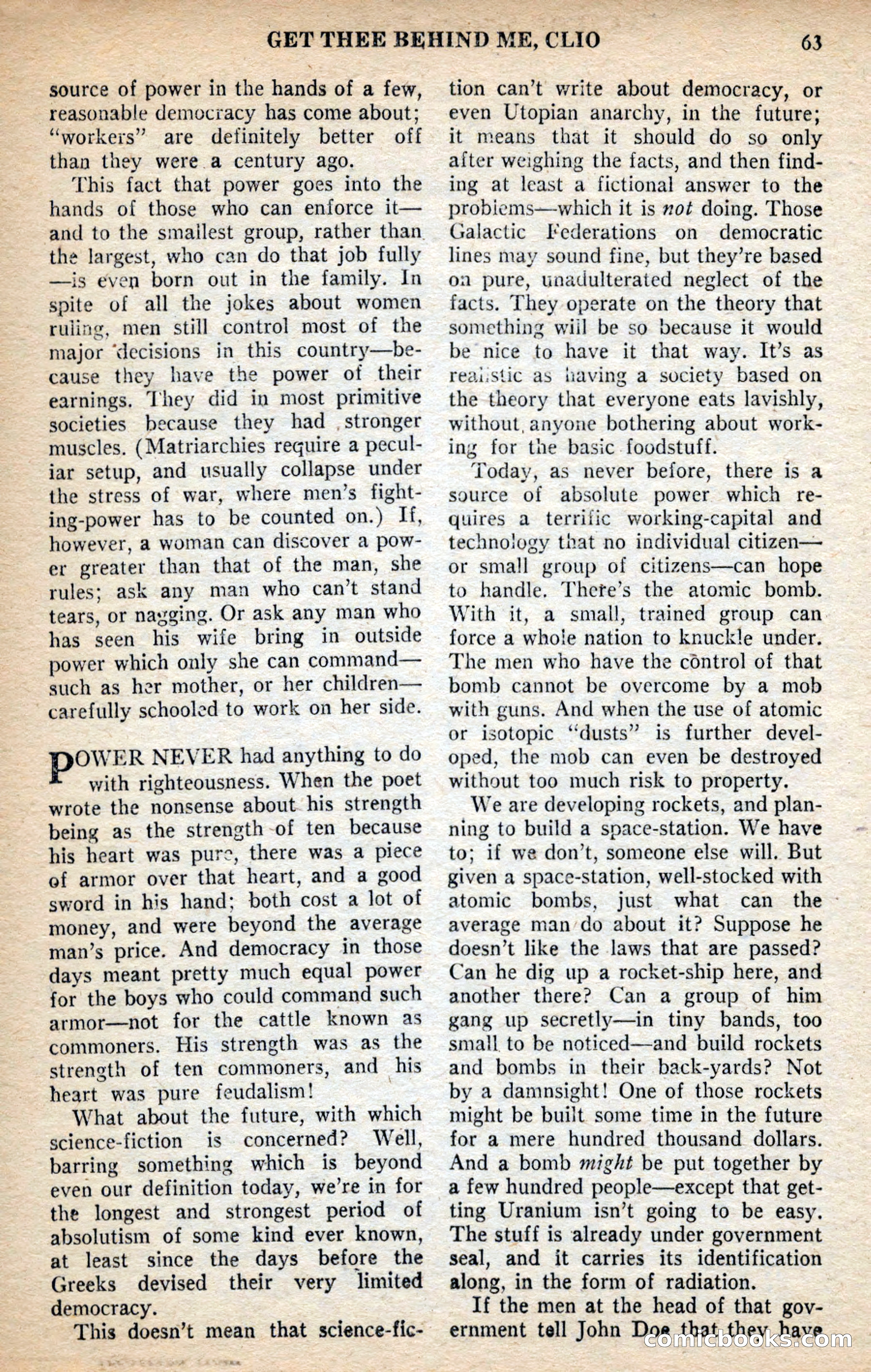 Future Science Fiction, May 1953 — page 63 of 100