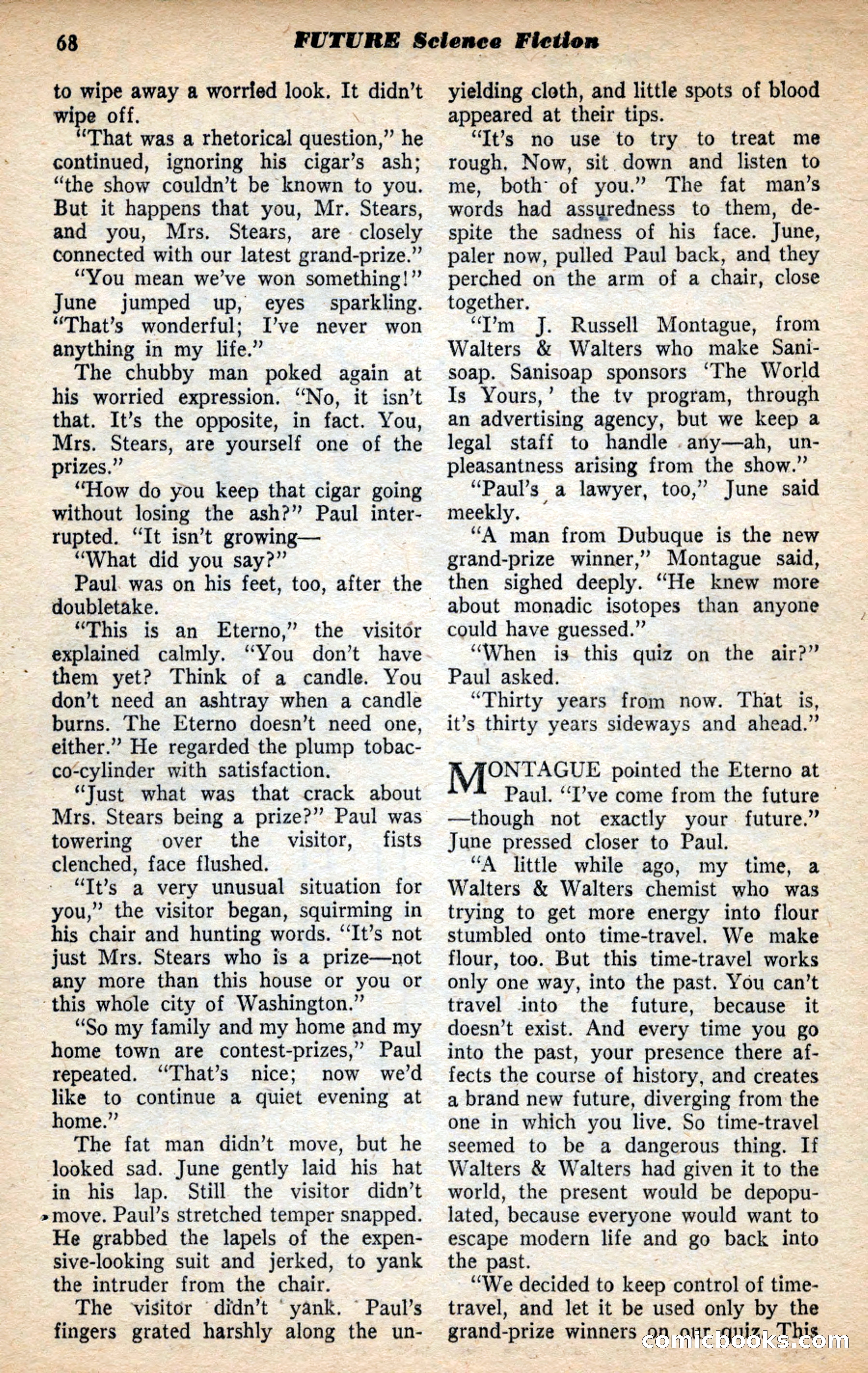 Future Science Fiction, May 1953 — page 68 of 100